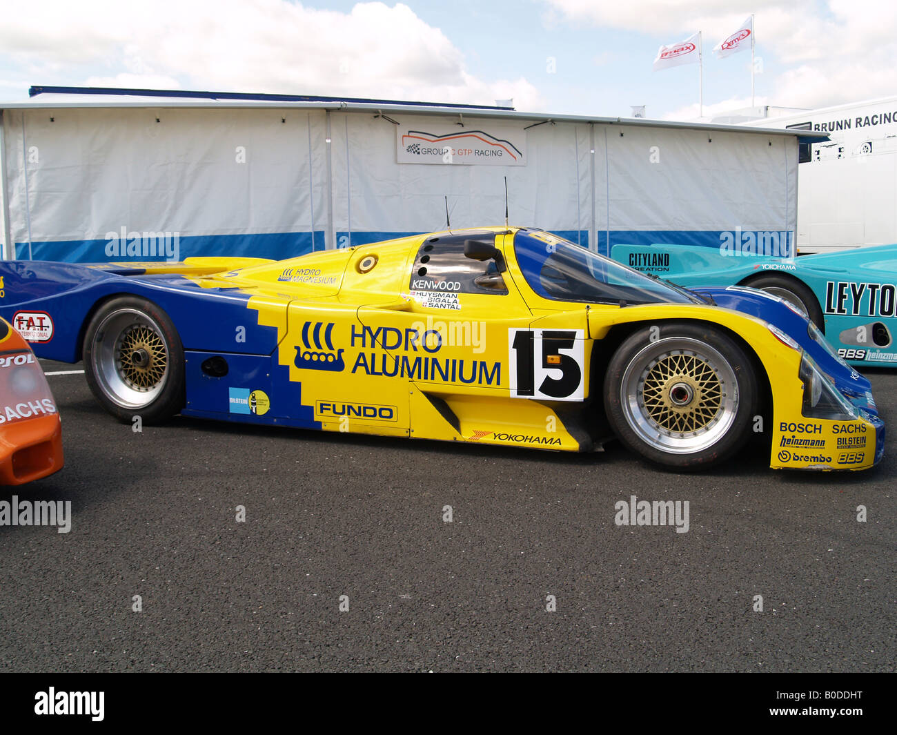 Hydro Aluminium Porsche 962C Le Mans 1990 Brun Motorsport Harald Huysman/Massimo Sigala/Bernard Santal Banque D'Images