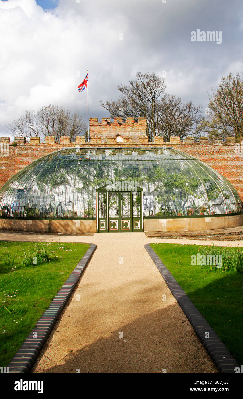 Serre italianisante, Ramsgate, Kent, Angleterre, Royaume-Uni. Banque D'Images