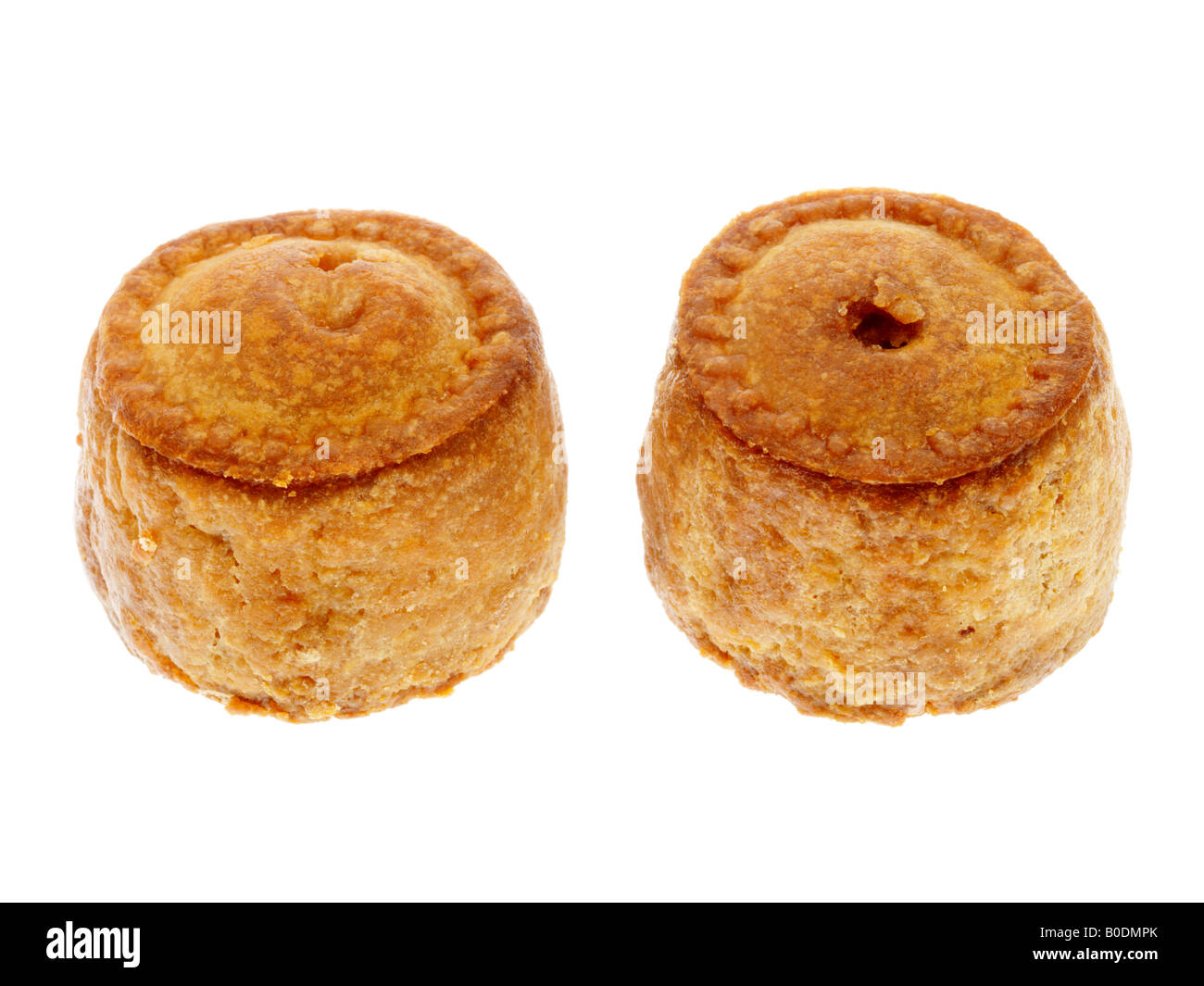 Pork pies Banque D'Images