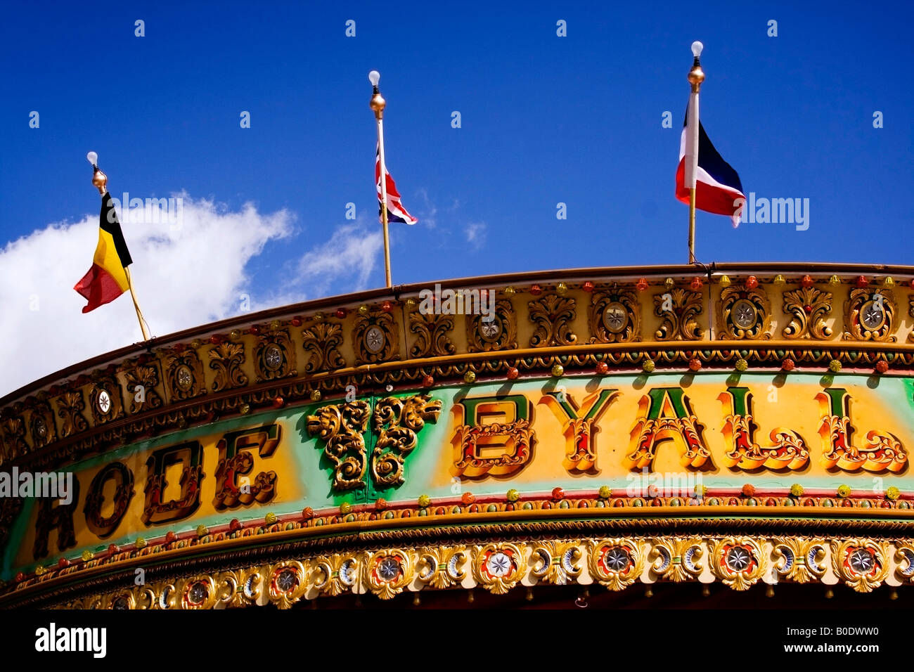 Parc d'attractions circus Banque D'Images