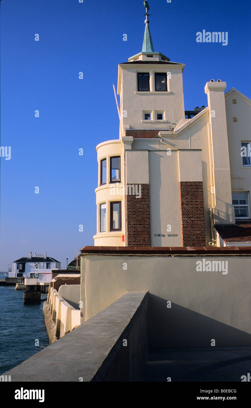 Tower House, Portsmouth, Hampshire, England, UK Banque D'Images