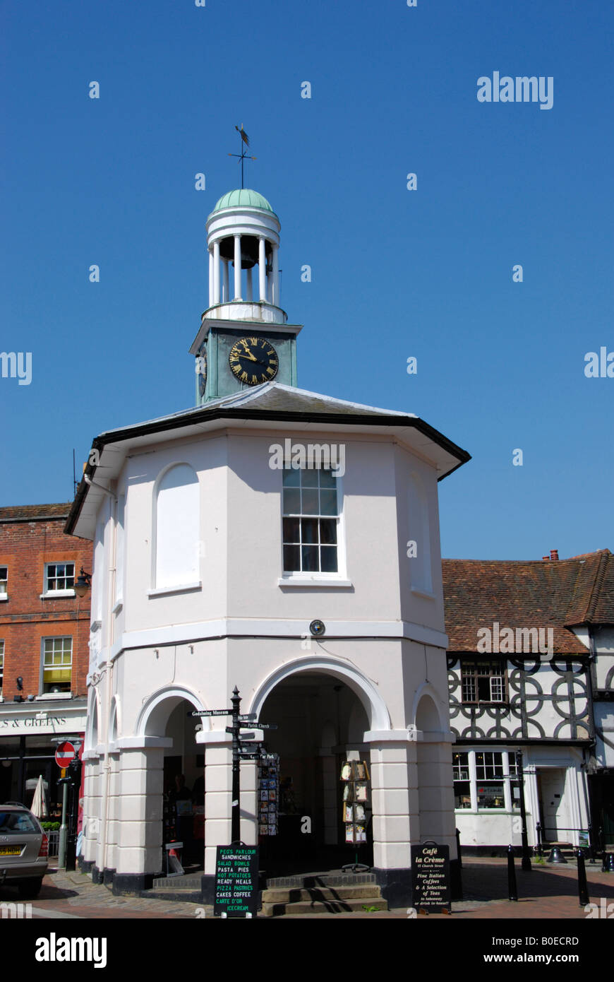 Le Pepperpot Old Town Hall High Street GODALMING Surrey England UK Banque D'Images