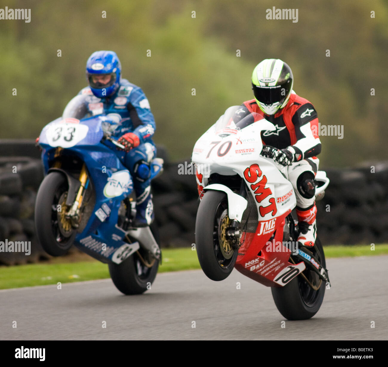 British Superbikes, Oulton Park, Tom Grant, SMT Honda Banque D'Images