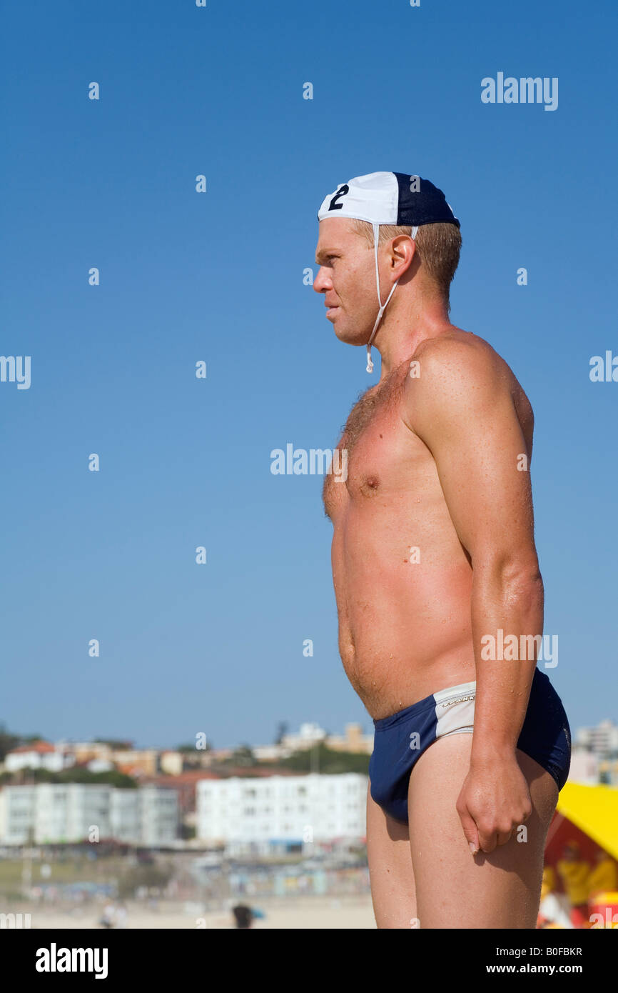 Bondi lifesaver - Sydney, New South Wales, Australia Banque D'Images