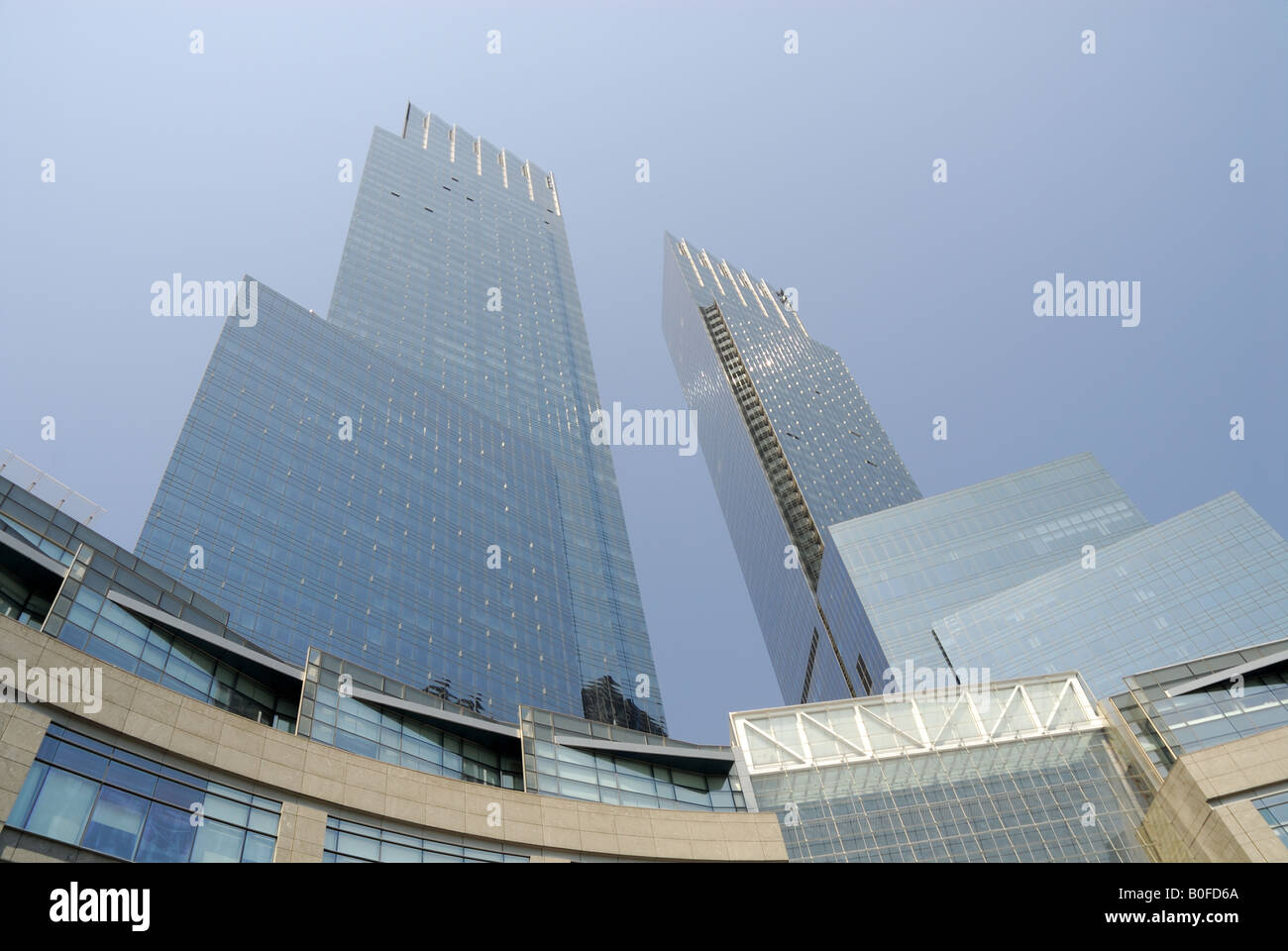 Gratte-ciel moderne à New York City Banque D'Images