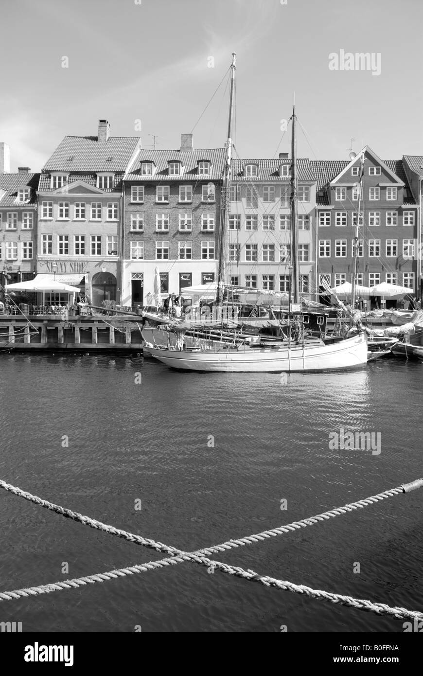NYHAVN SCÉNIQUE Banque D'Images