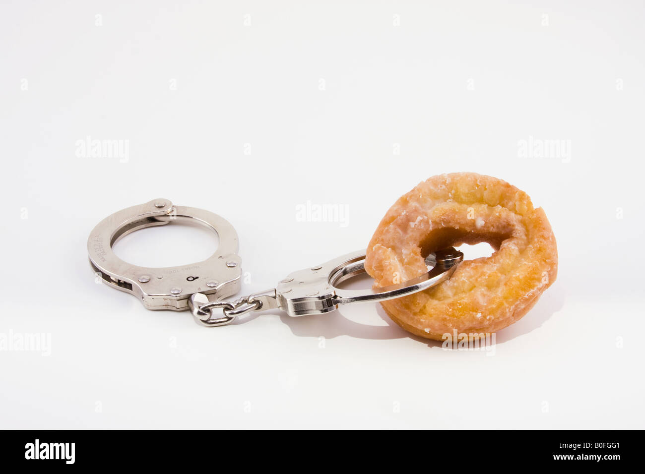 Menottés Donut Banque D'Images