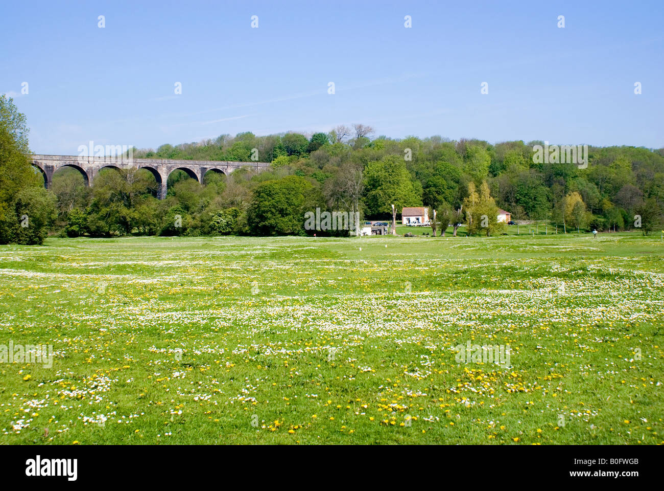 Porthkerry park barry Vale of Glamorgan South Wales Banque D'Images