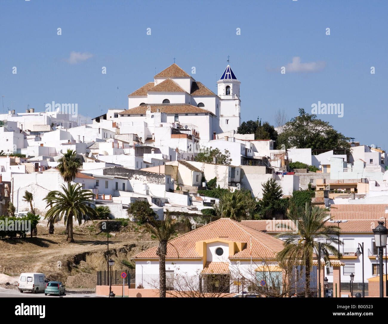 Alhaurin El Grande Province de Malaga Espagne Église de Nuestra Señora de la Encarnación Banque D'Images