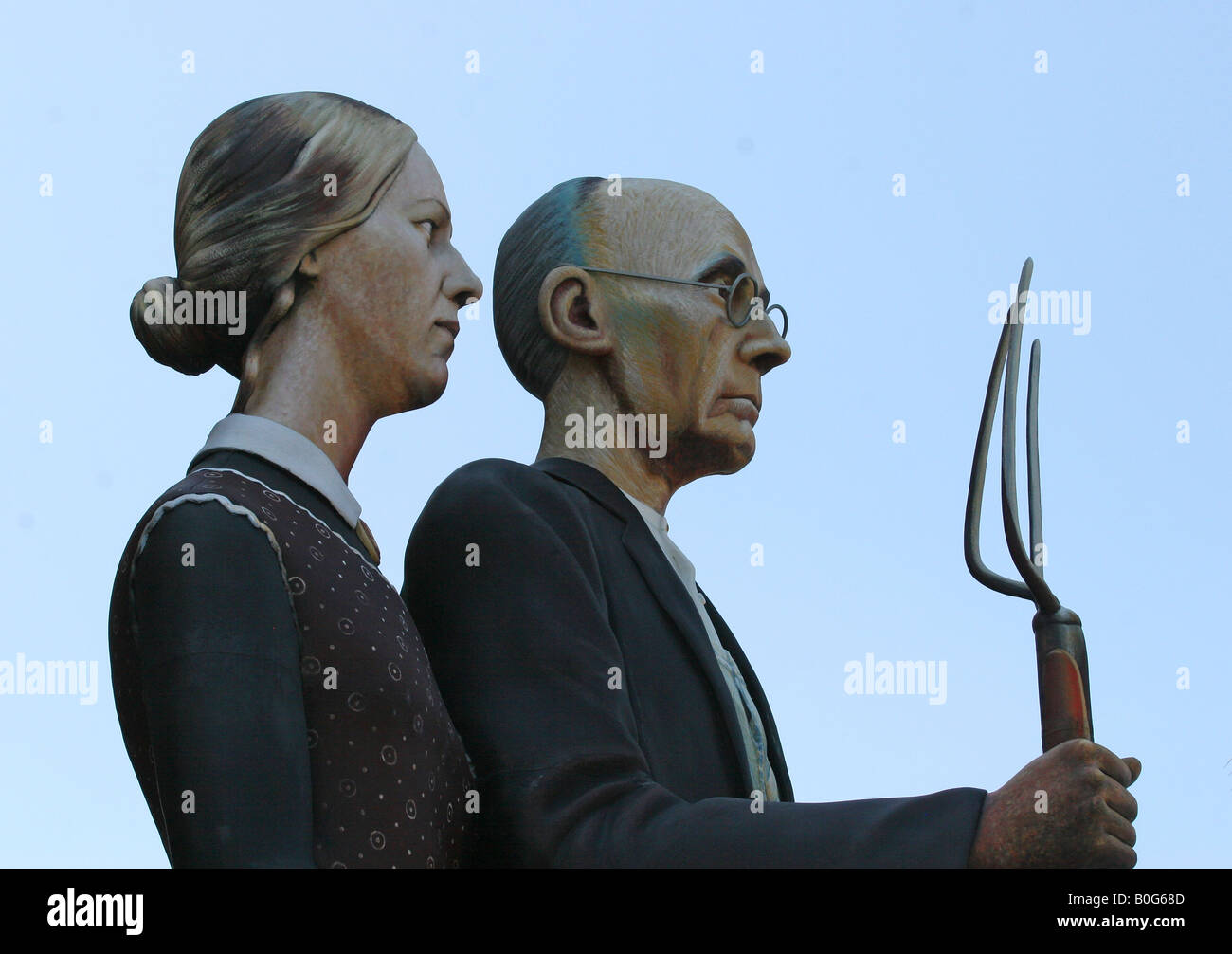 American Gothic Banque D'Images