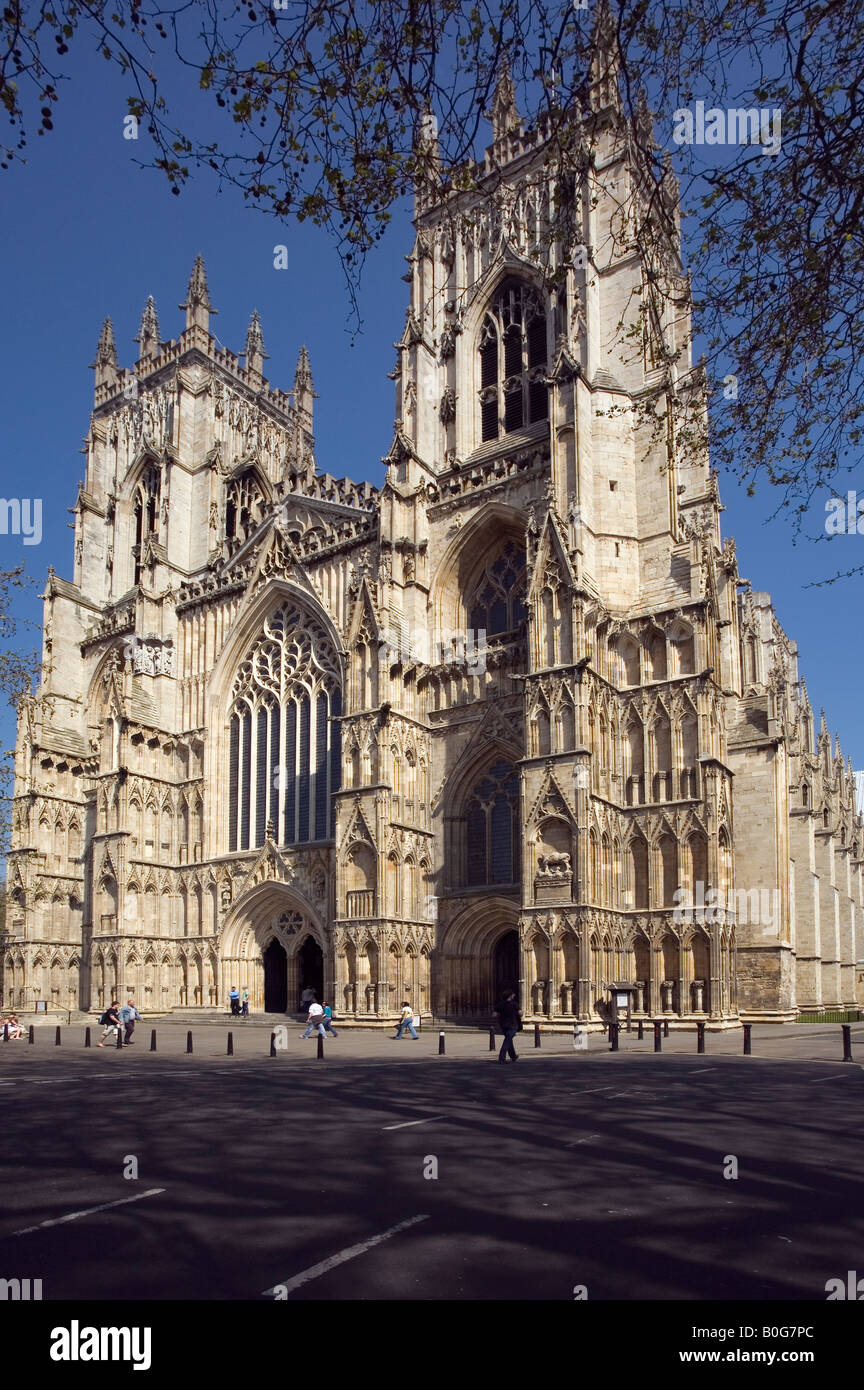 York Minster Banque D'Images