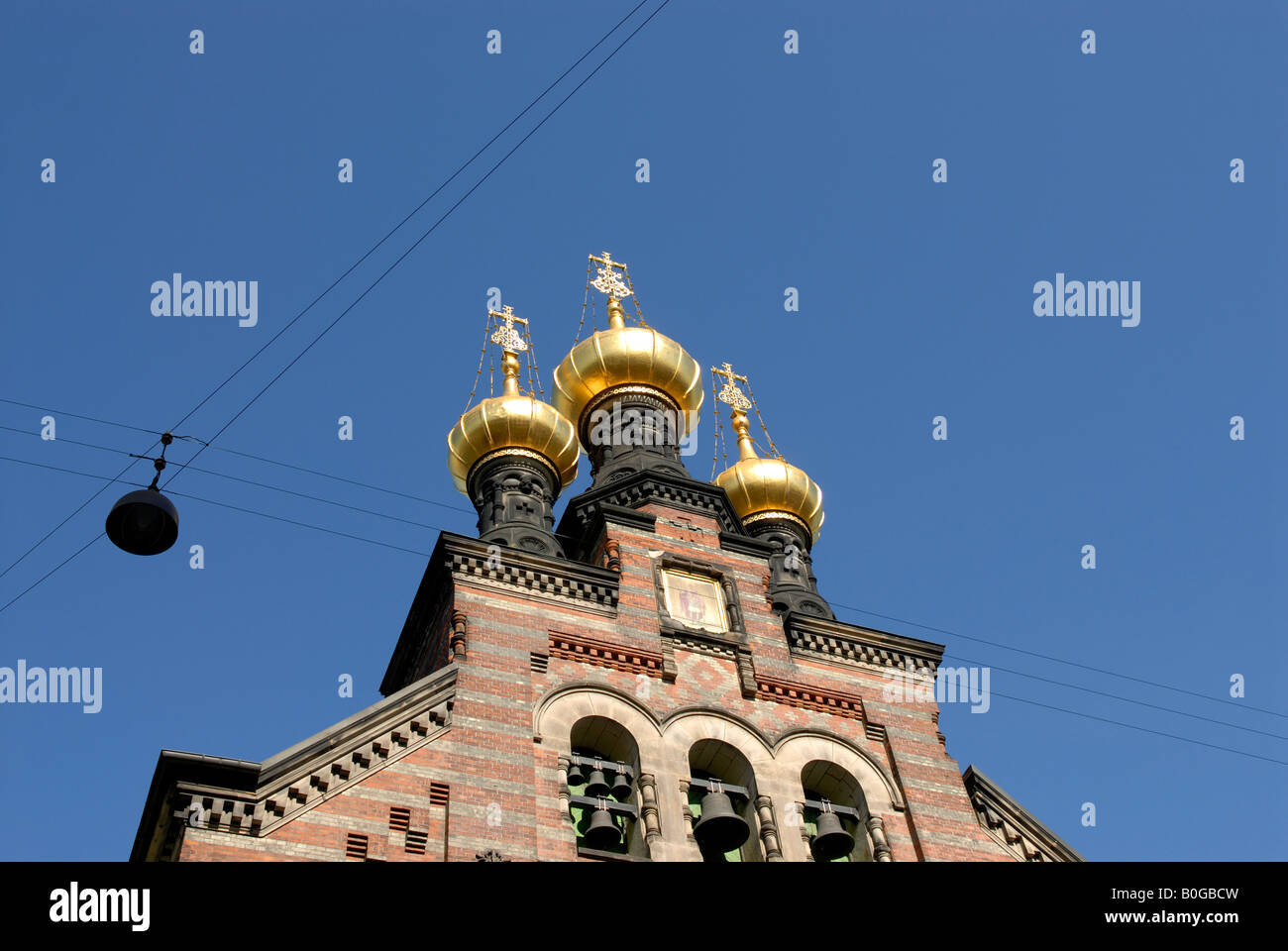 ALEXANDER NEWSKY CHURCH Banque D'Images