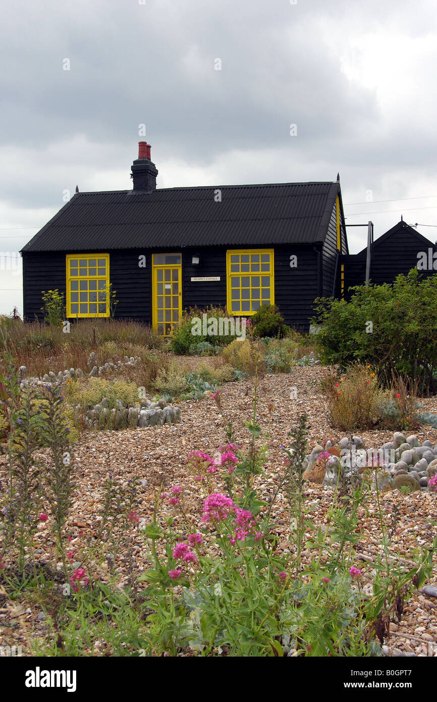 Derek Jarman's Perspective Dormeur Cottage Banque D'Images