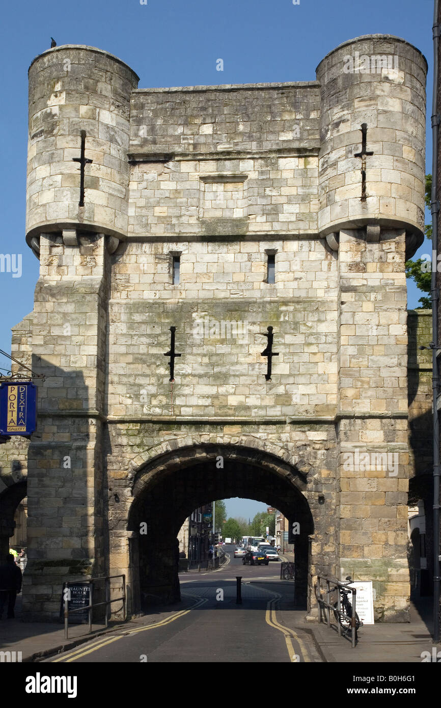 Bar Bootham, York, North Yorkshire, Angleterre Banque D'Images