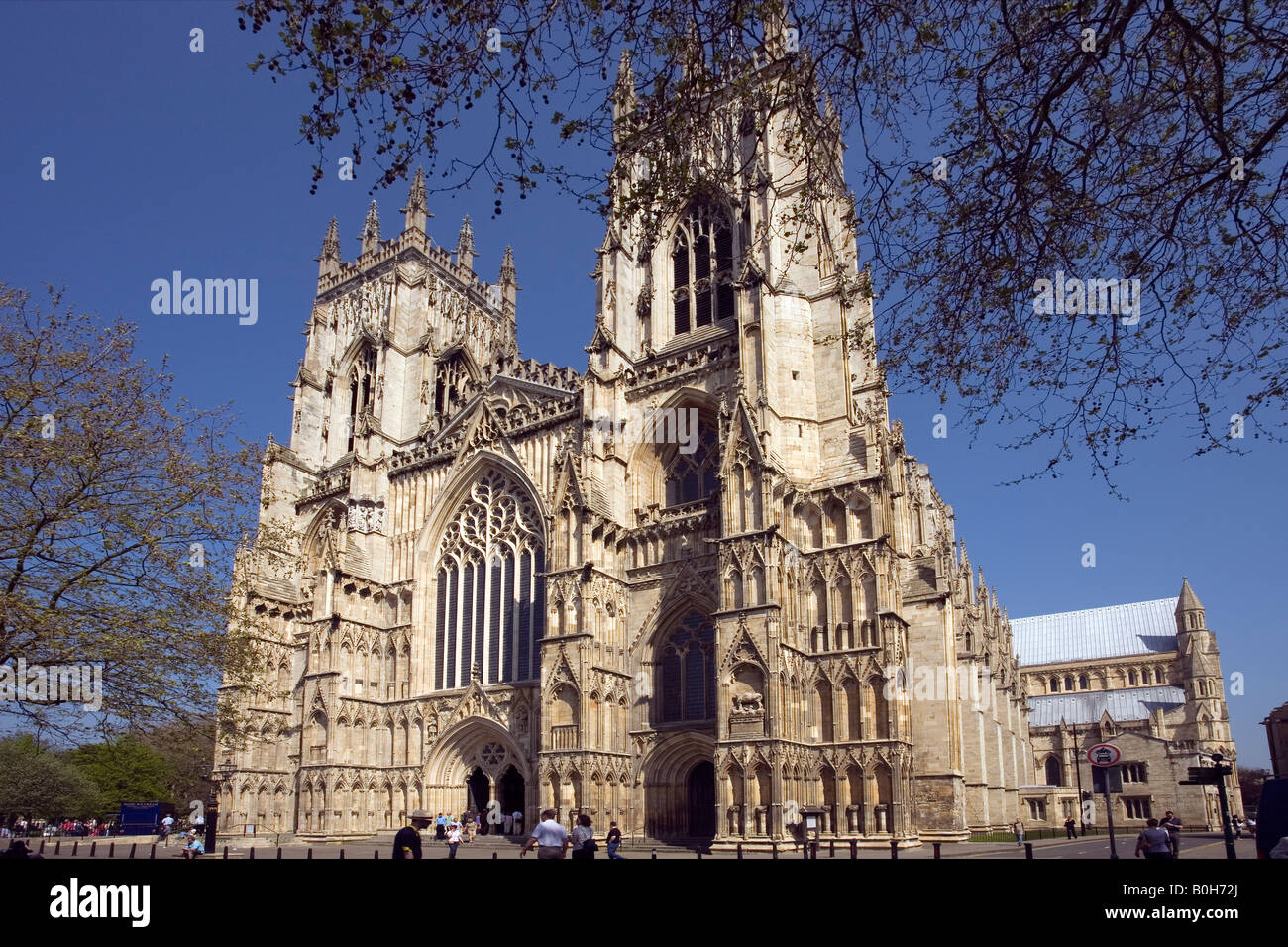 York Minster Banque D'Images
