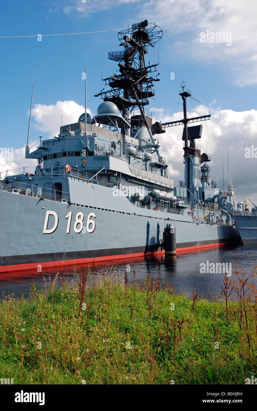 Moelders destroyer lance-missiles, hors service depuis 2003, Musée maritime de Wilhelmshaven, Basse-Saxe, Allemagne, Europe Banque D'Images