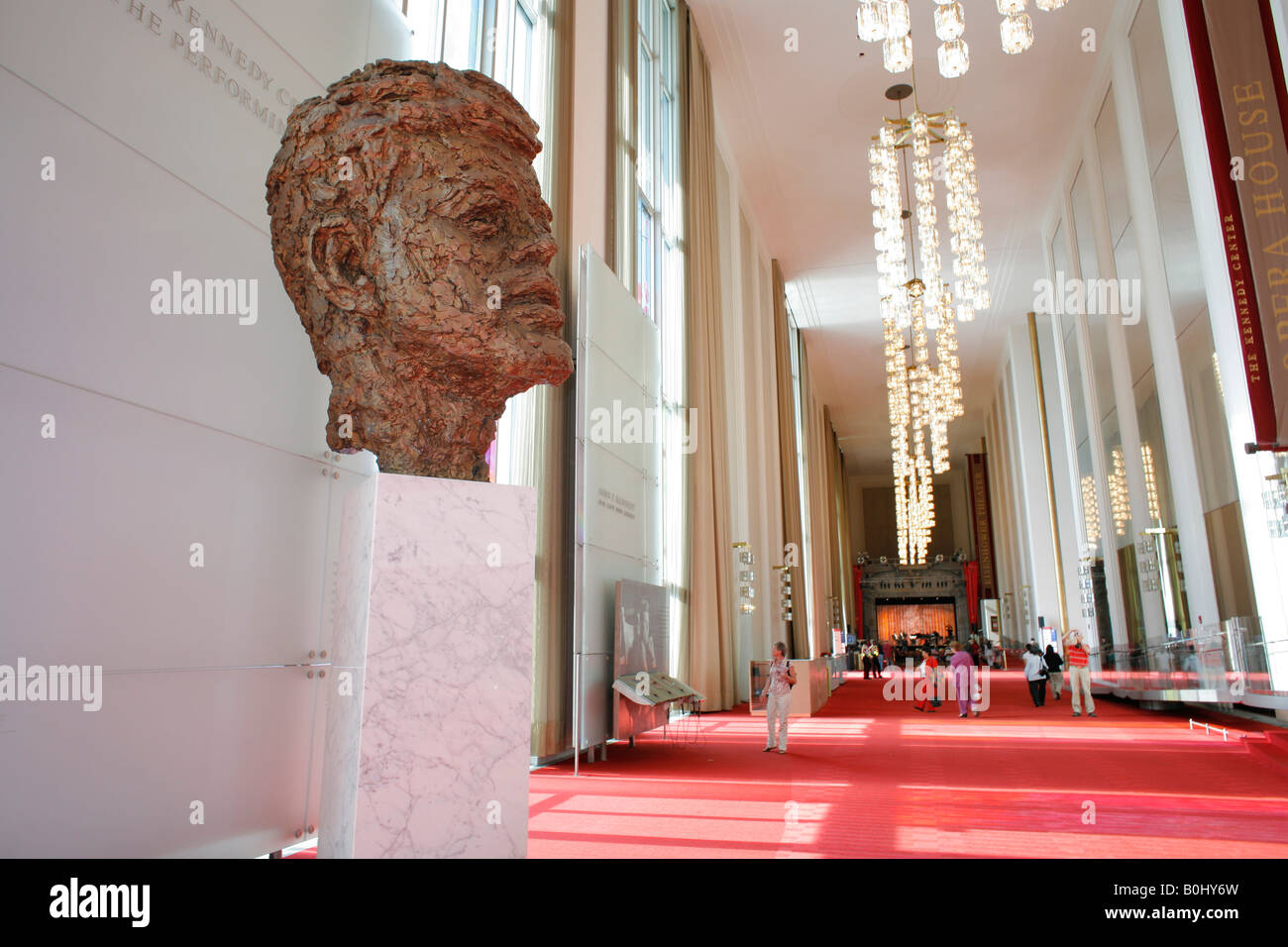 Le John F. Kennedy Center for the Performing Arts, Washington DC, USA Banque D'Images
