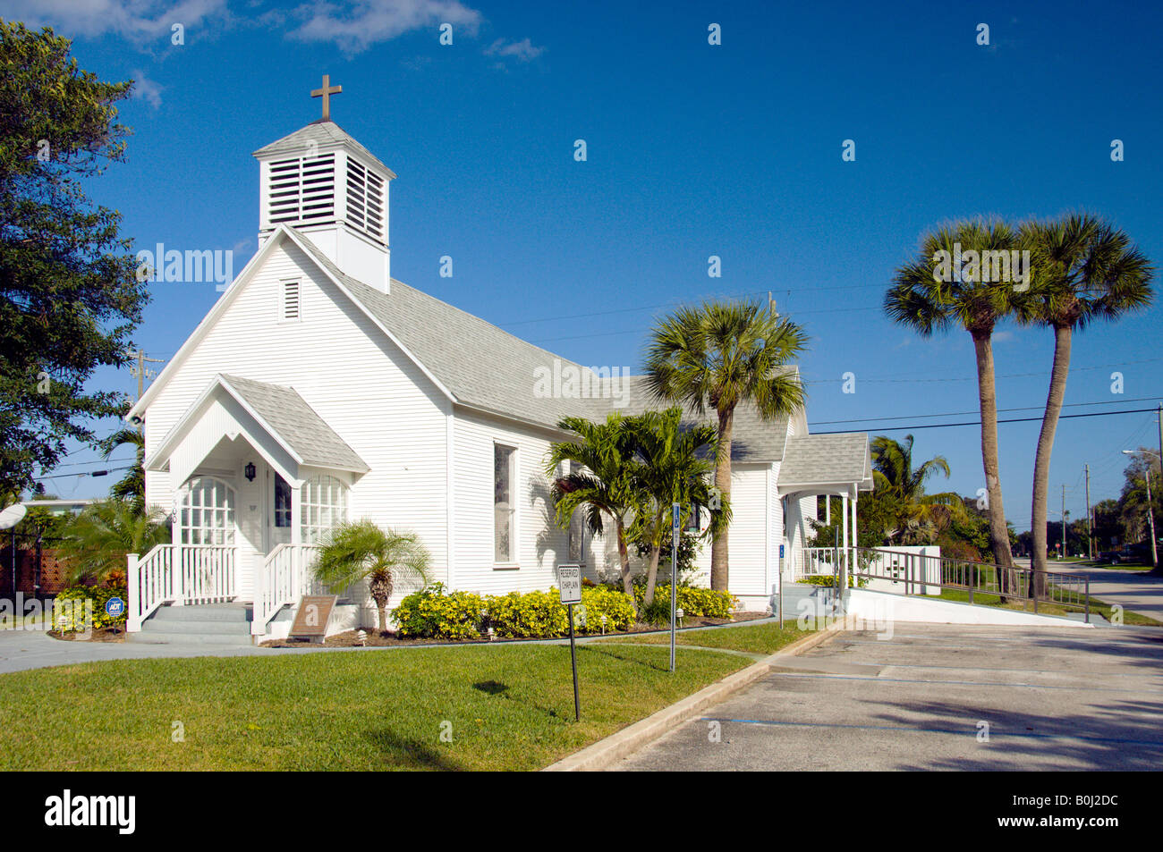 La chapelle de la communauté de Melbourne Beach Florida USA Banque D'Images