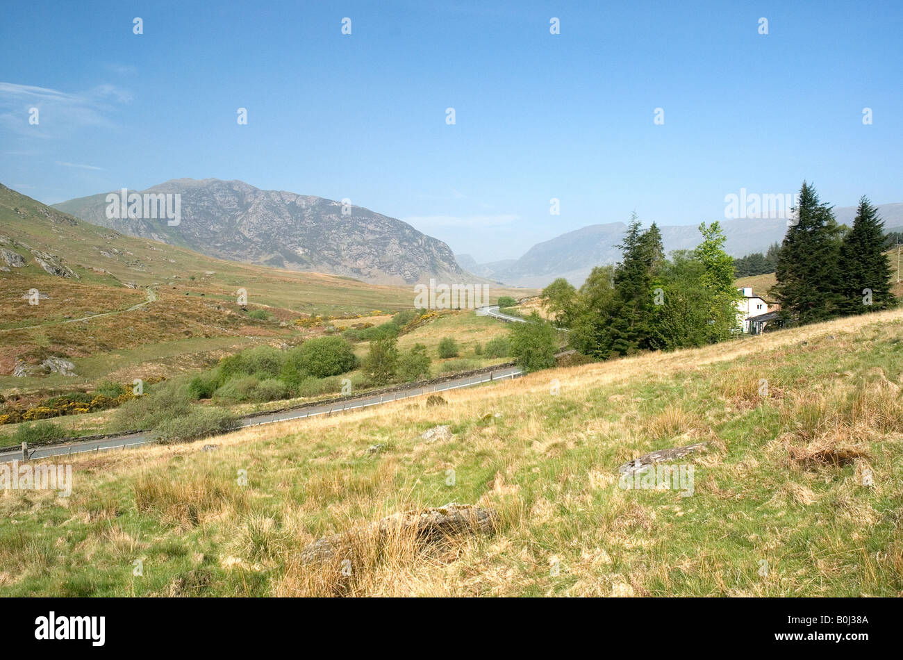 Ogwen Valley North Wales Banque D'Images