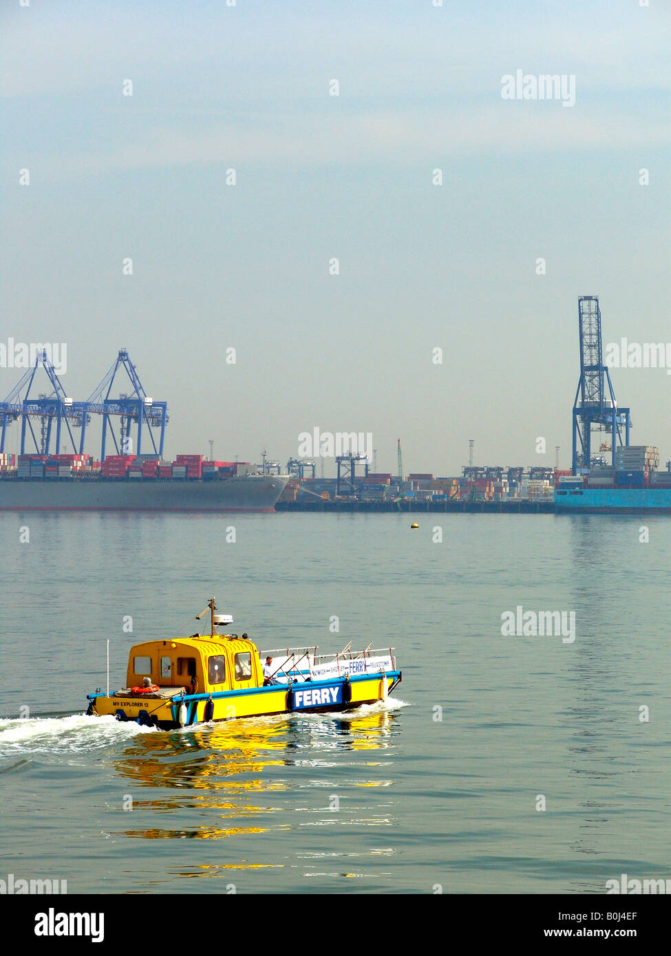 Le Port de Harwich Ferry pied Banque D'Images