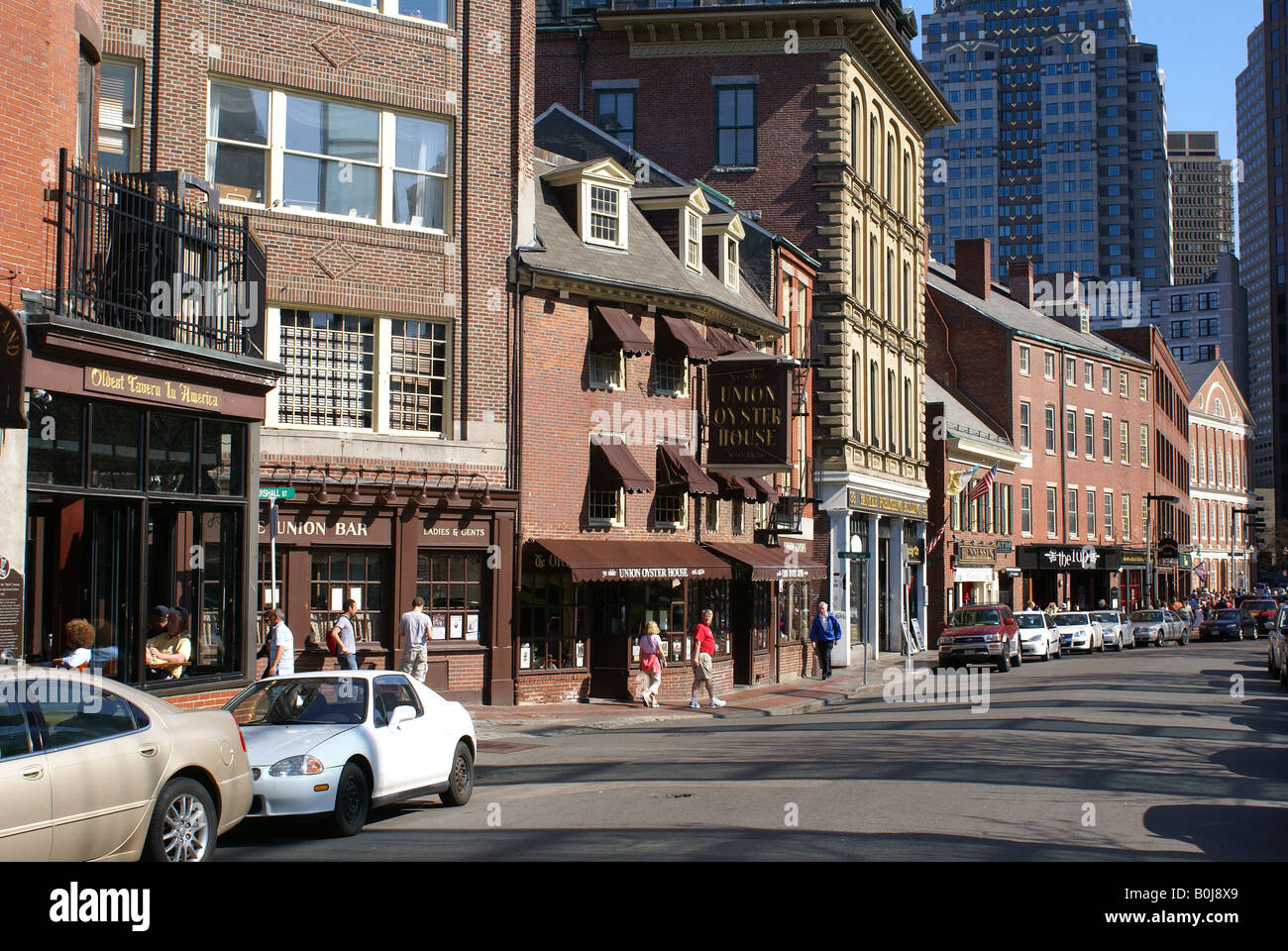 Partie historique de Boston, MA Banque D'Images