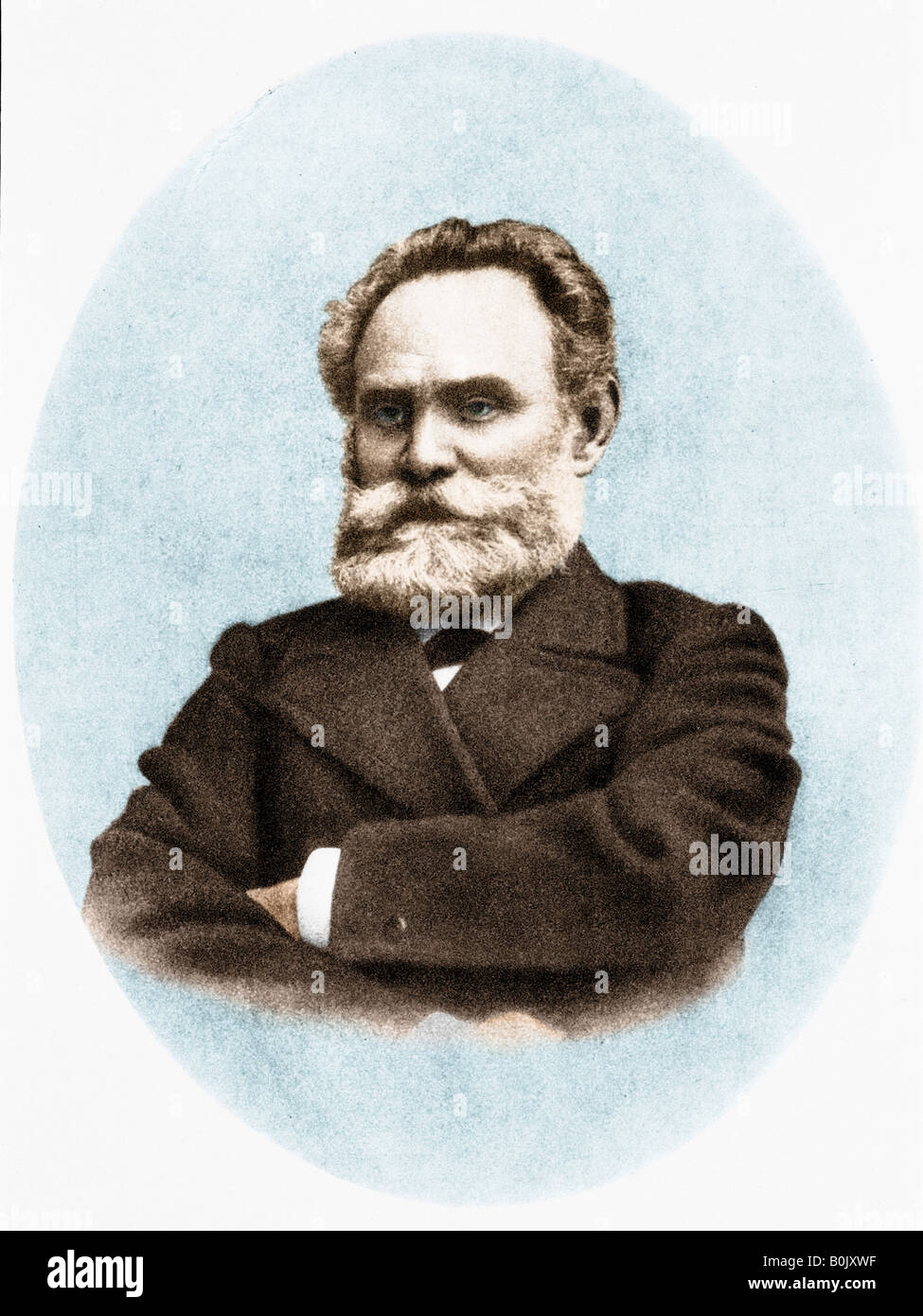 Ivan Petrovitch Pavlov, physiologiste russe et psychologue expérimental. Banque D'Images