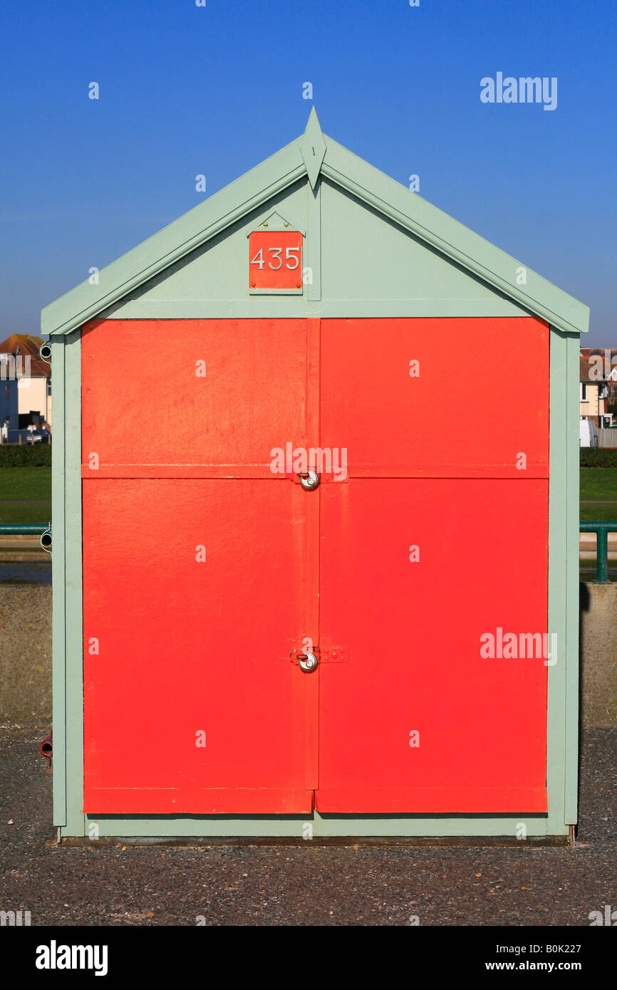 Hove front de mer victorien de plage vacances locations logement brighton english famille britannique Banque D'Images