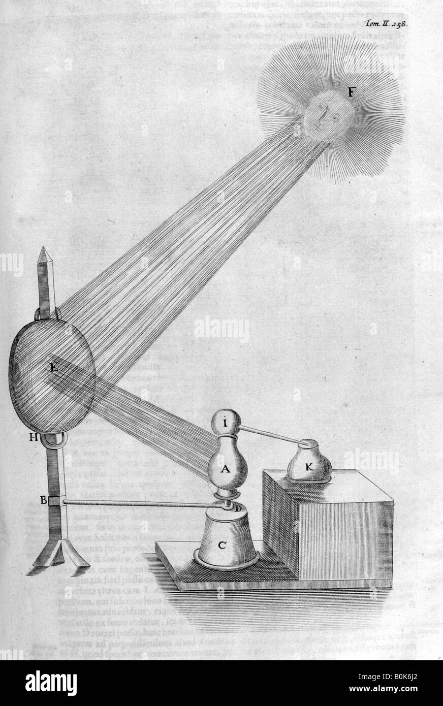 Machine, 1678. Artiste : Athanasius Kircher Banque D'Images