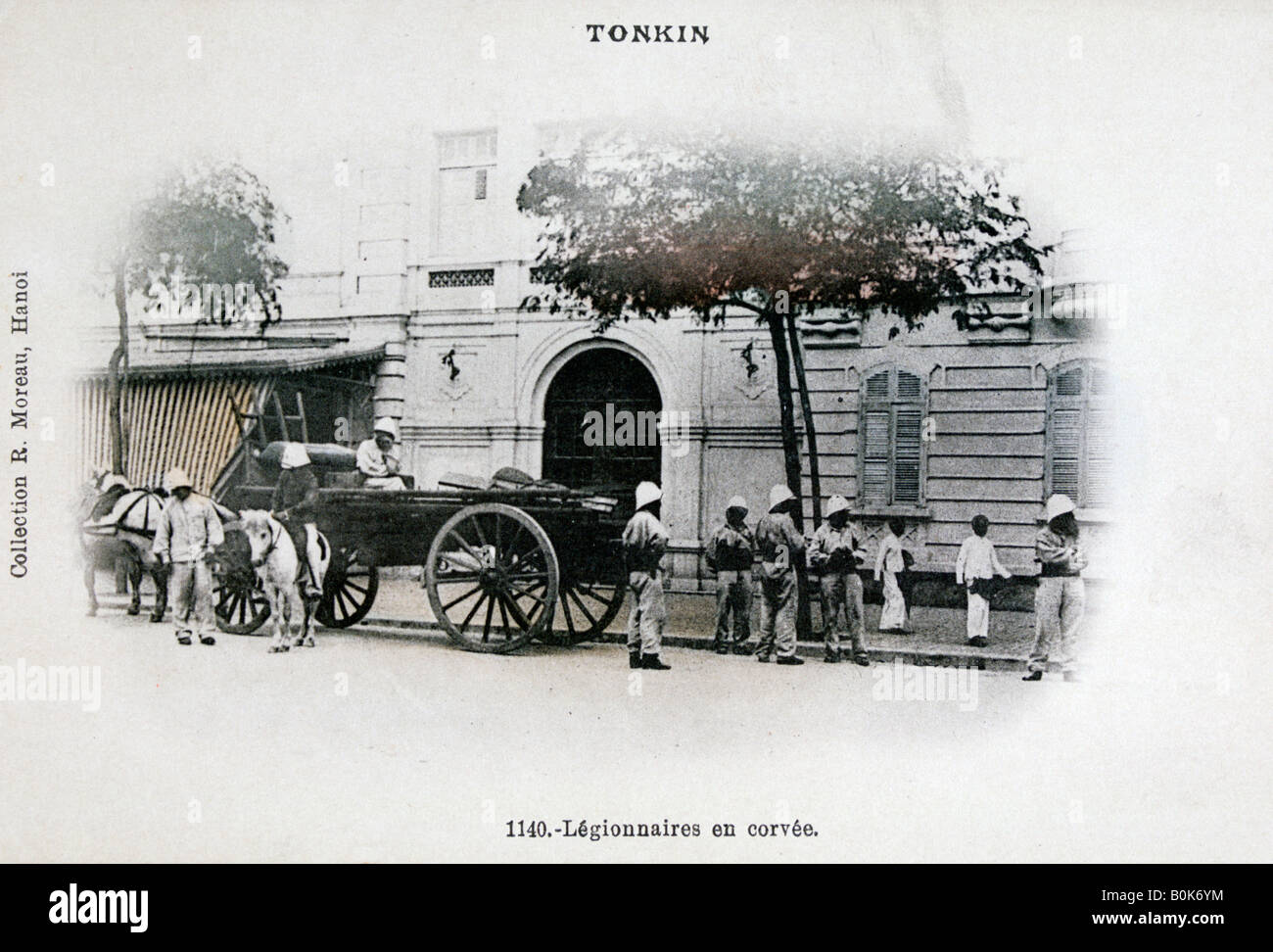 Légion étrangère française, le Tonkin, l'Indochine française (Vietnam), 20e siècle. Artiste : Inconnu Banque D'Images