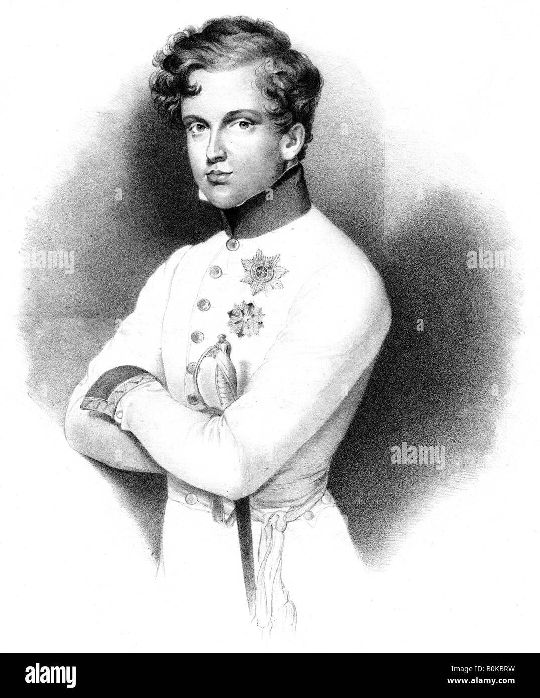 Napoléon François Charles Joseph Bonaparte. Artiste : Inconnu Banque D'Images