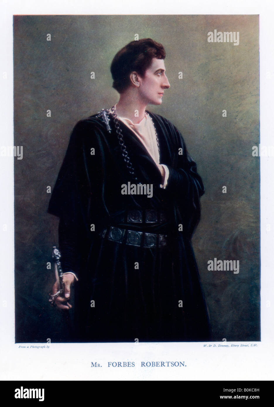 John Ivan Aivazovsky, acteur britannique et directeur de théâtre, 1901.Artiste : W&D Downey Banque D'Images