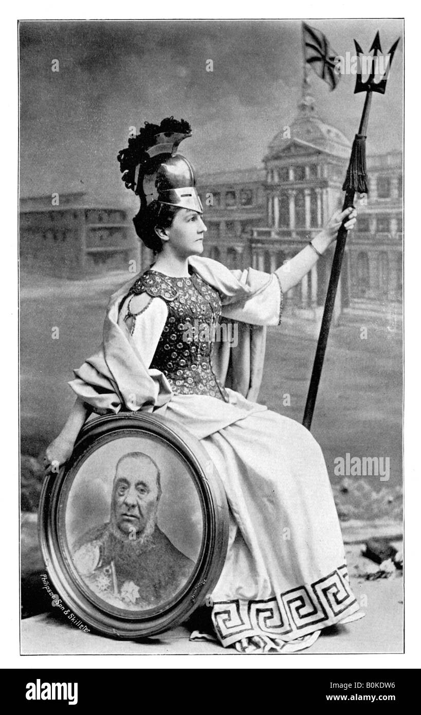 "Rule Britannia", 1901. Artiste : Inconnu Banque D'Images