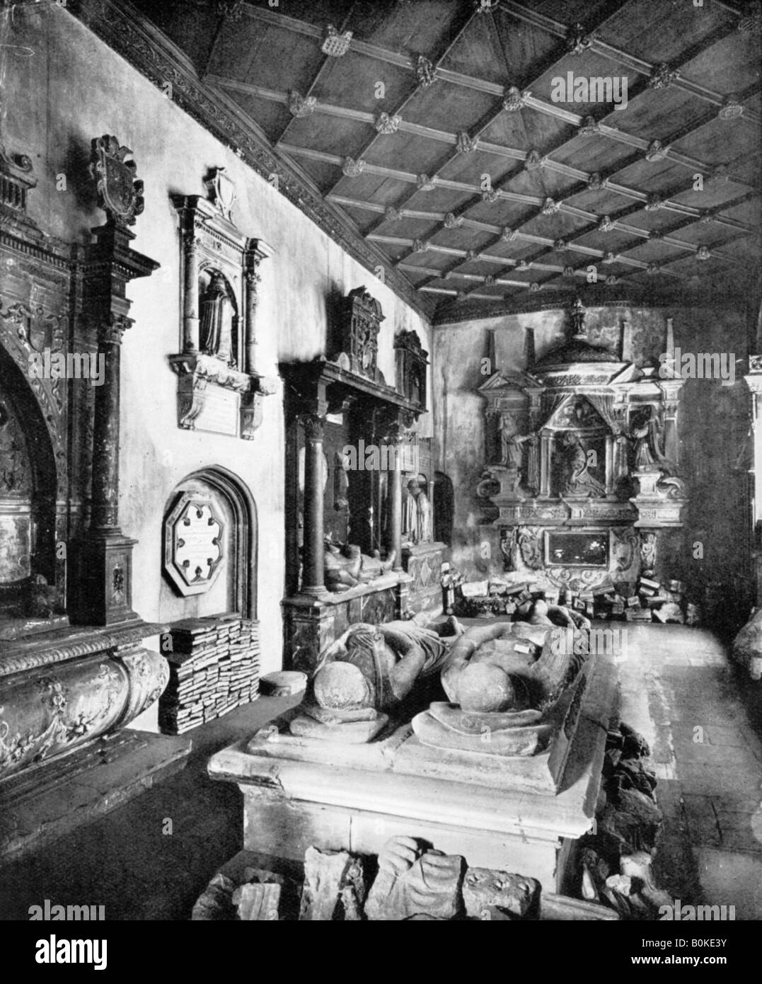 La chapelle des Gaunts, St Mark's Church, Bristol, 1911-1912.Artist : CH Horton Banque D'Images