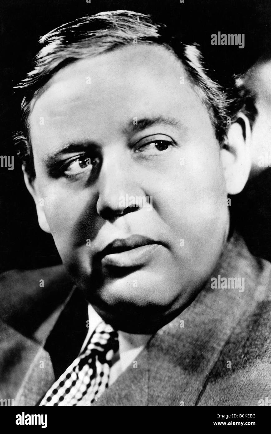 Charles Laughton (1899-1962), acteur et réalisateur anglais, c1930s-c1940s. Artiste : Inconnu Banque D'Images