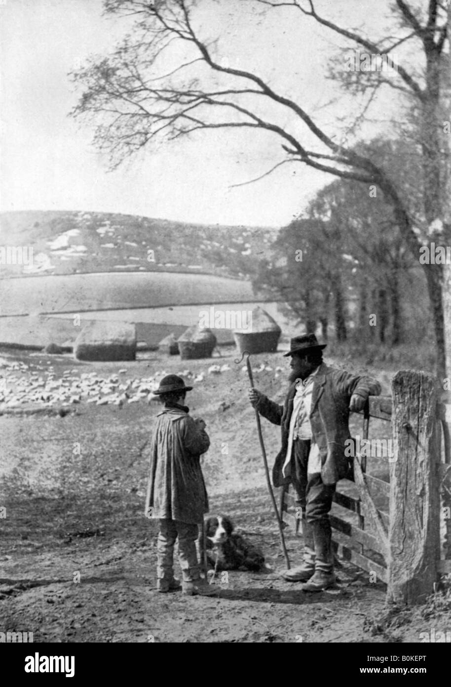 La vie quotidienne dans le pays, 1926. Artiste : Inconnu Banque D'Images