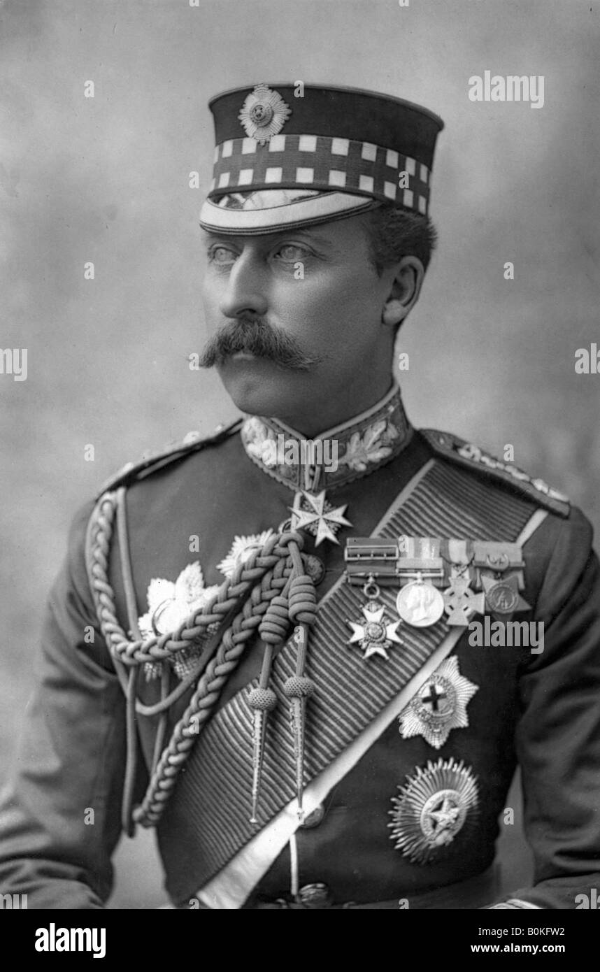 Le Prince Arthur (1850-1942), duc de Connaught, 1890.Artiste : W&D Downey Banque D'Images