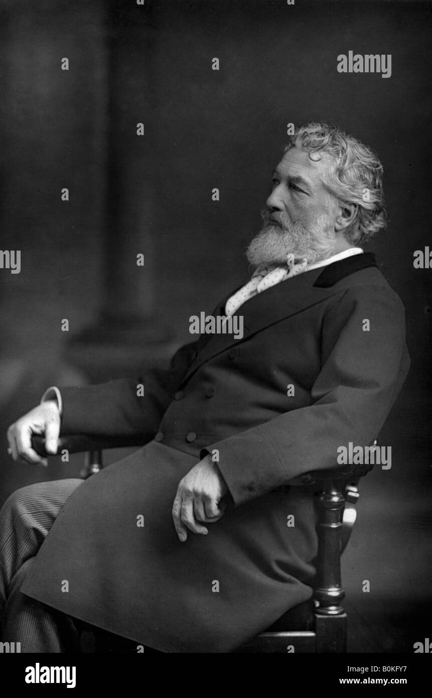 Frederic Leighton (1830-1896), 1 Baron Leighton, 1890.Artiste : W&D Downey Banque D'Images