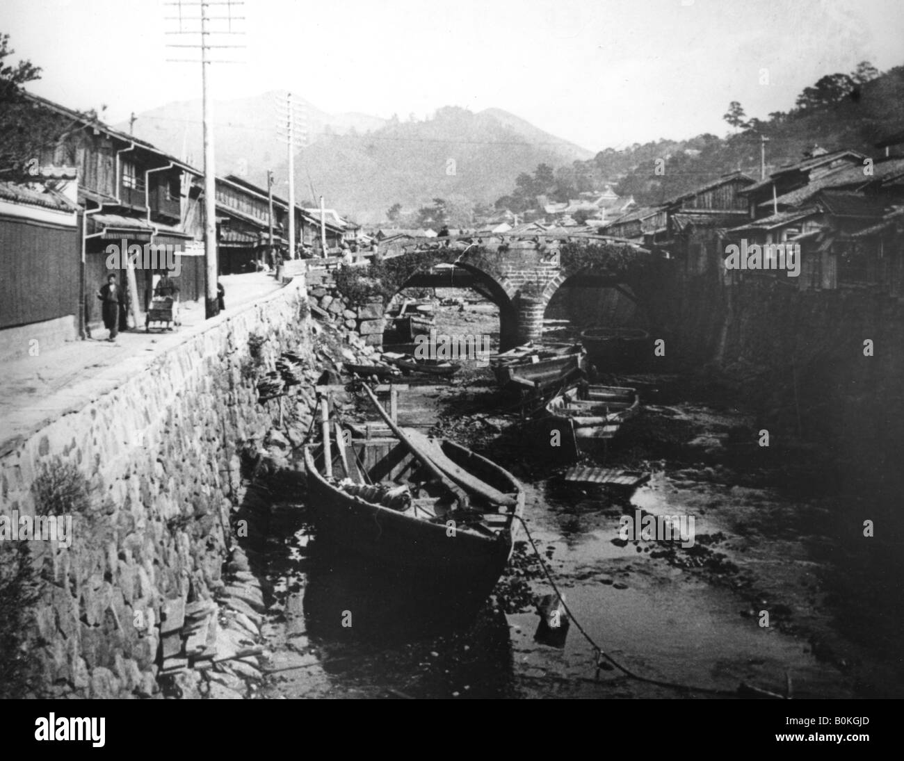 Nagasaki, Japon, c1900. Artiste : Inconnu Banque D'Images