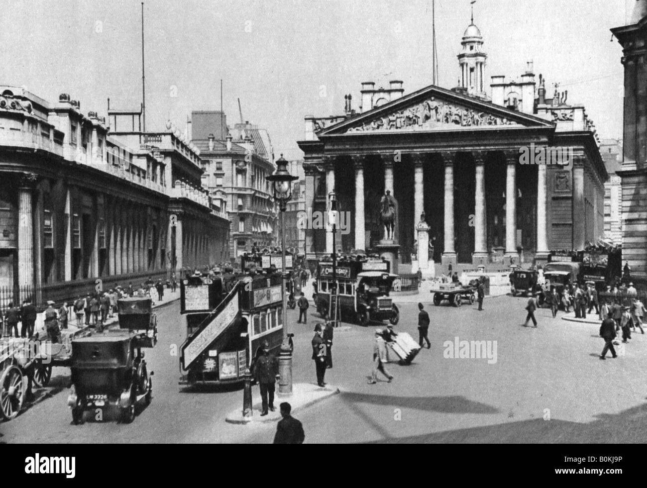 La Ville, centre de Londres, 1926-1927. Artiste : McLeish Banque D'Images