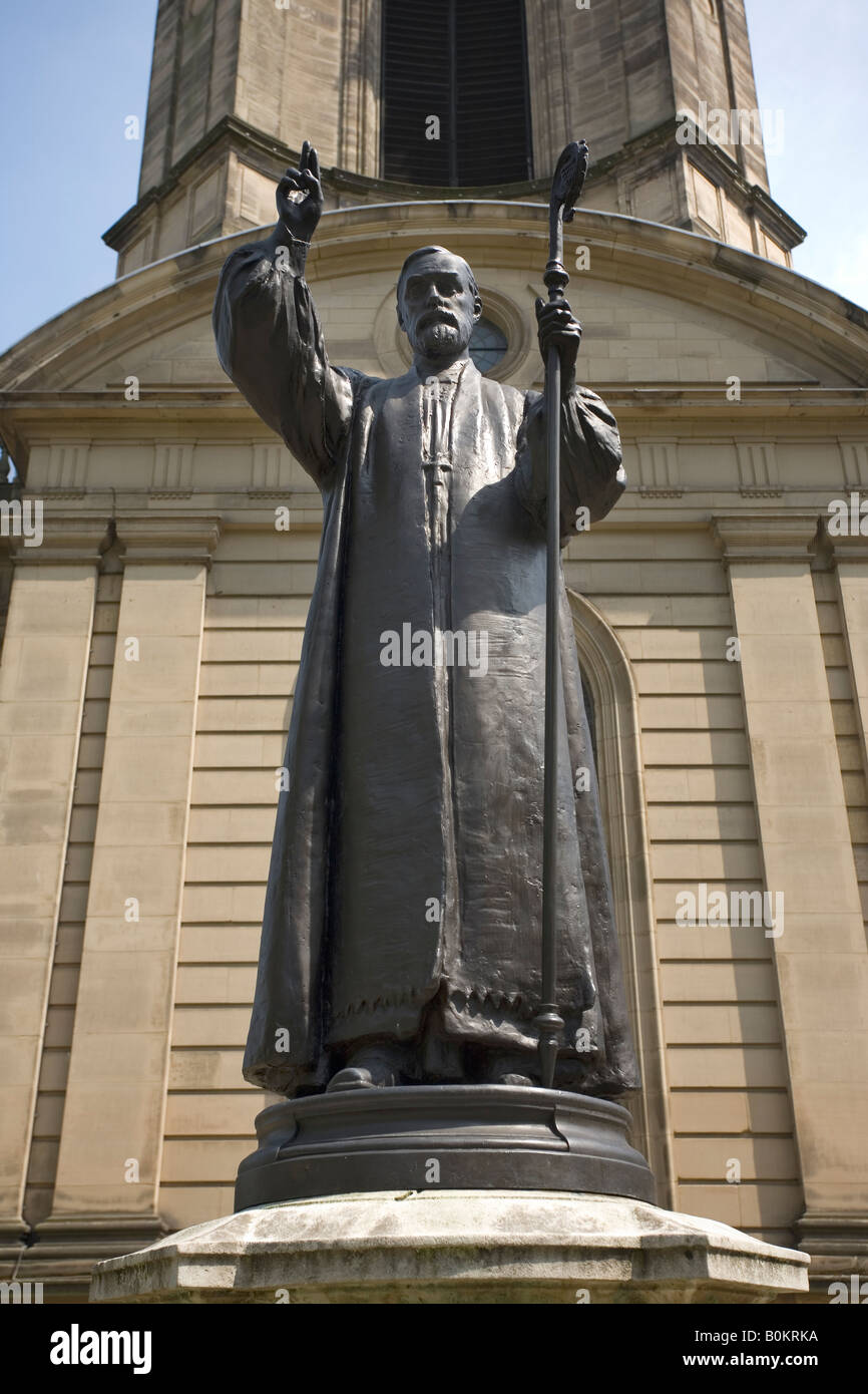 Statue de Charles Gore, Birmingham, Angleterre Banque D'Images