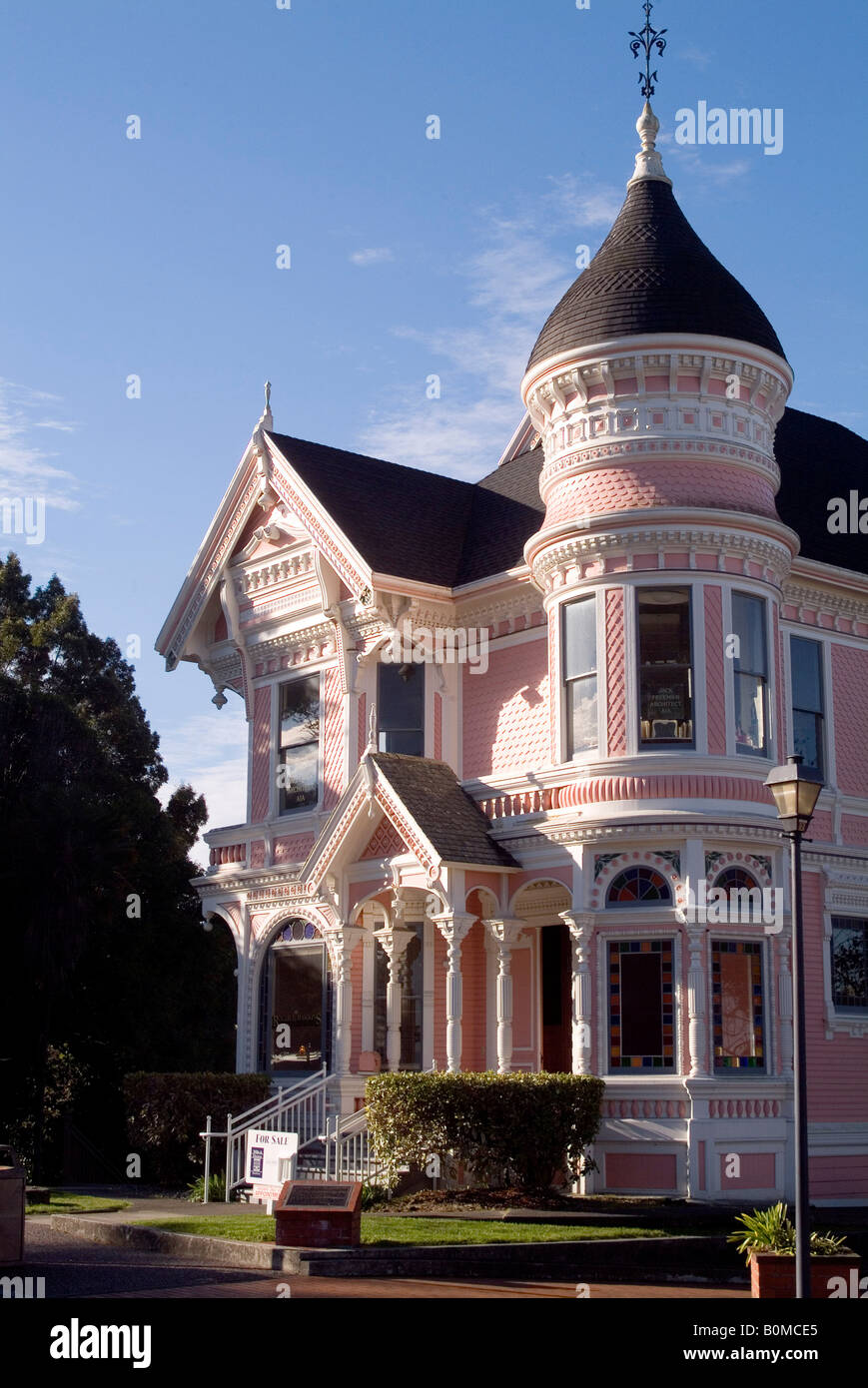 Le Carson Mansion House, Eureka, Californie, USA. Banque D'Images