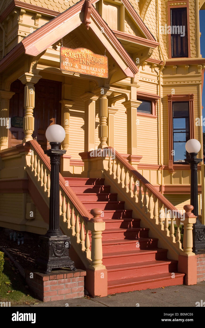 Le Carter House Inn, Eureka, Californie, USA. Banque D'Images