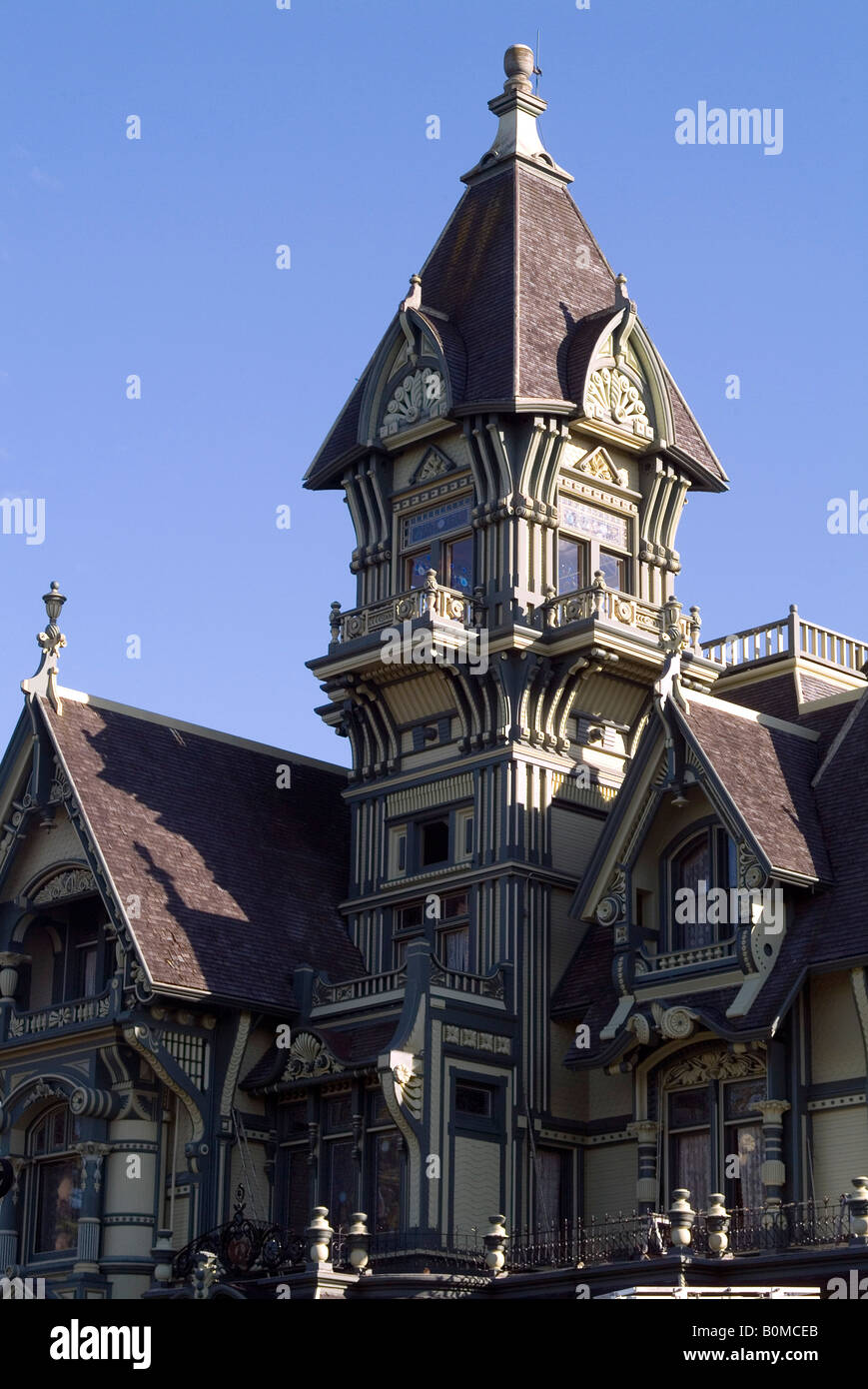 L'Ingomar Club, Eureka, Californie, USA. Banque D'Images