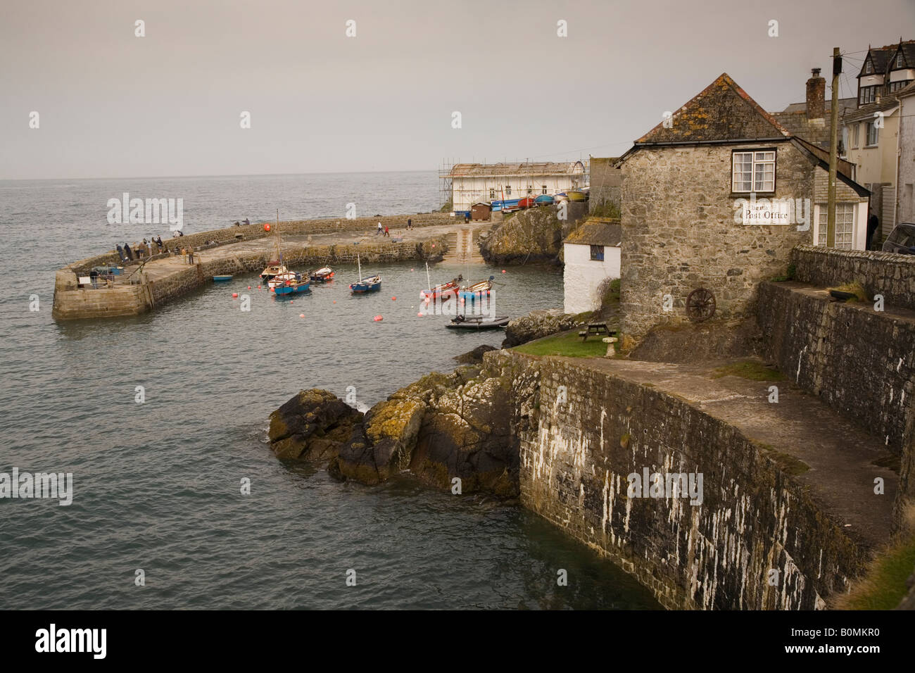 Port de Cornwall Coverack Banque D'Images