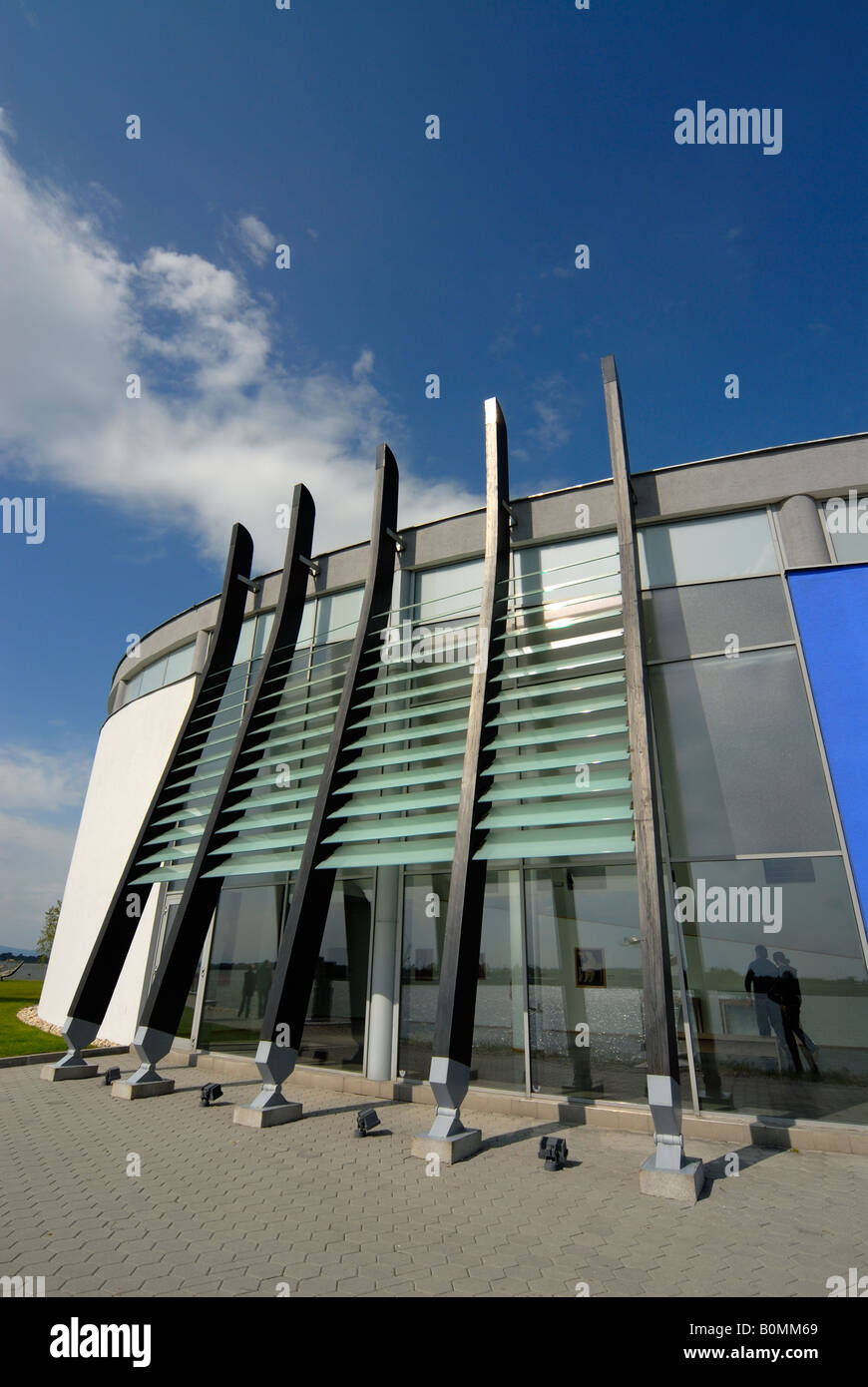 Danubiana la galerie d'Art Moderne (Meulensteen Art Museum) à Cunovo près de Bratislava, Slovaquie Banque D'Images