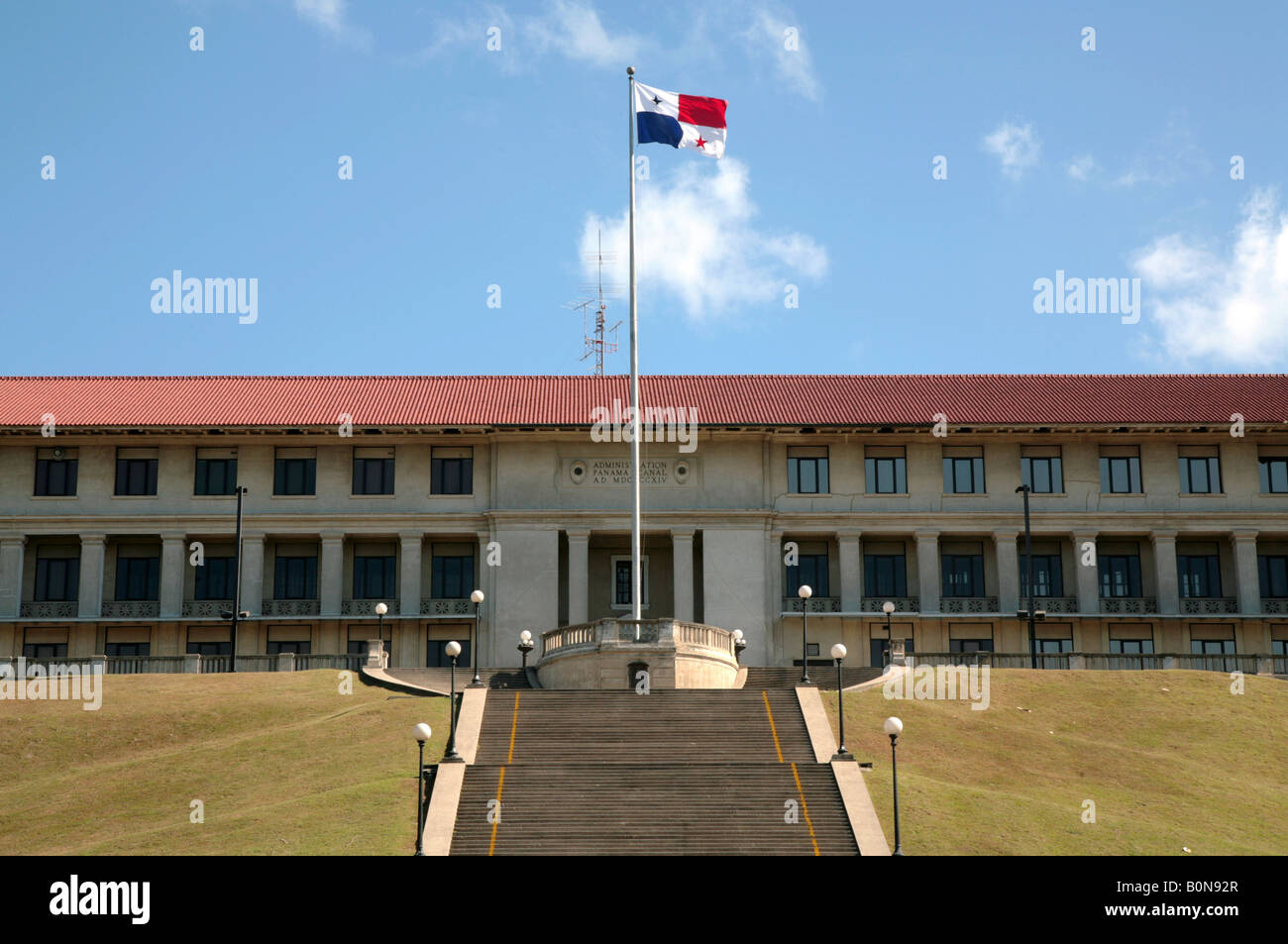 Edificio de la administracion del canal de panama Banque de ...