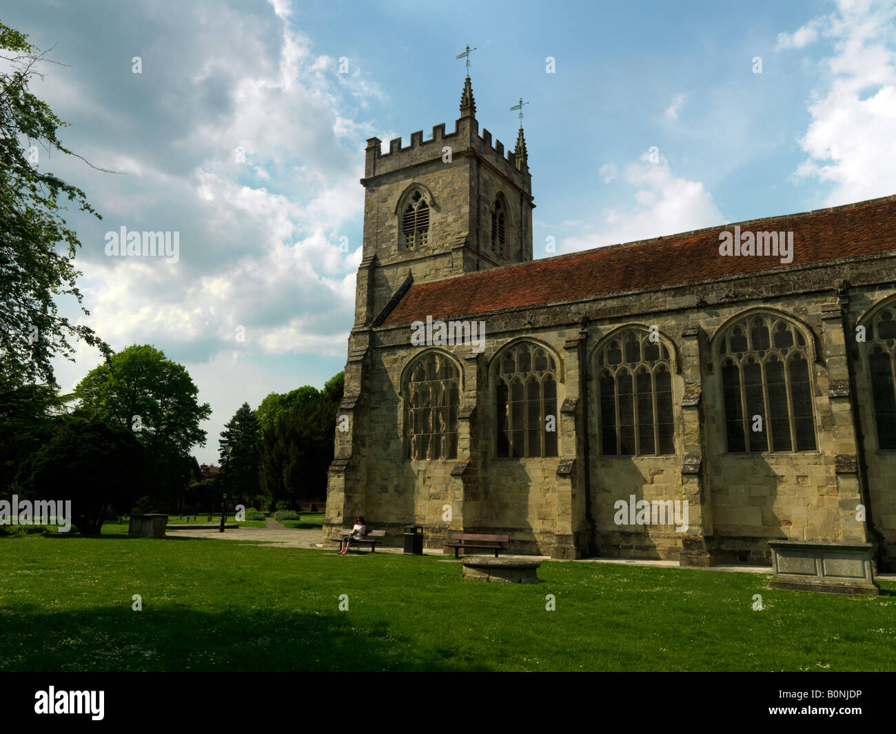 Église St Edmunds Salisbury Wiltshire maintenant une galerie d'Art Banque D'Images