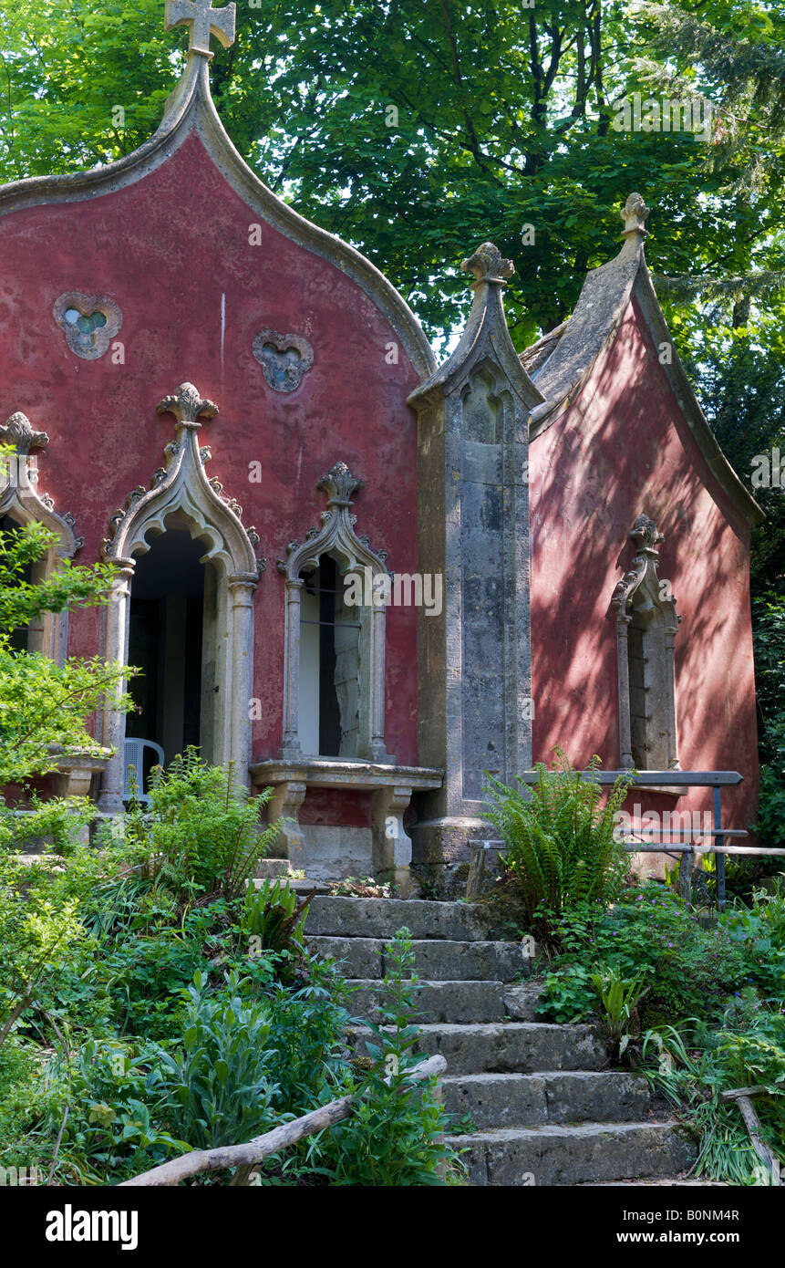 Painswick Rococo garden Banque D'Images