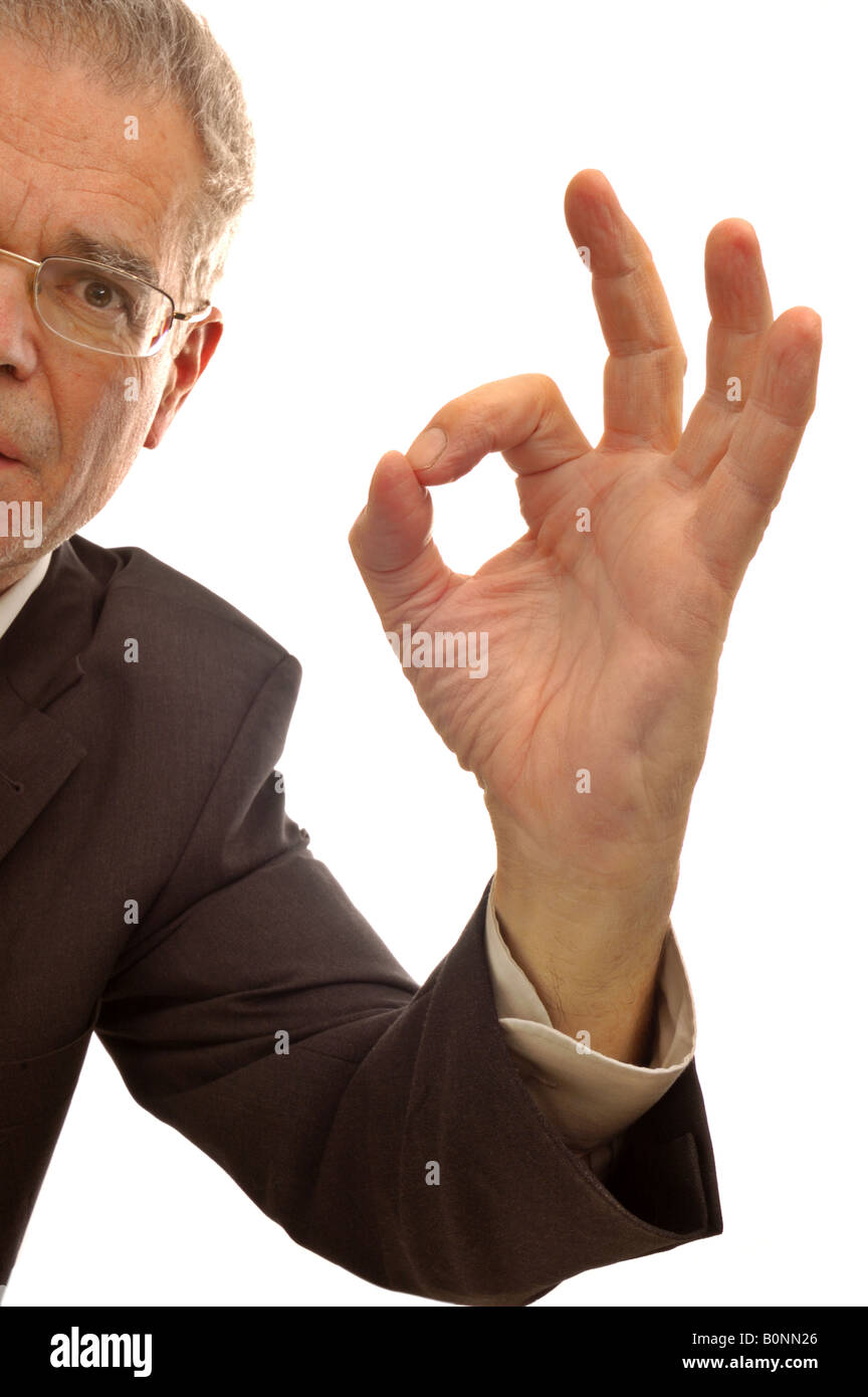 Sur place ! Tout simplement parfait ! A-D'accord ! Banque D'Images