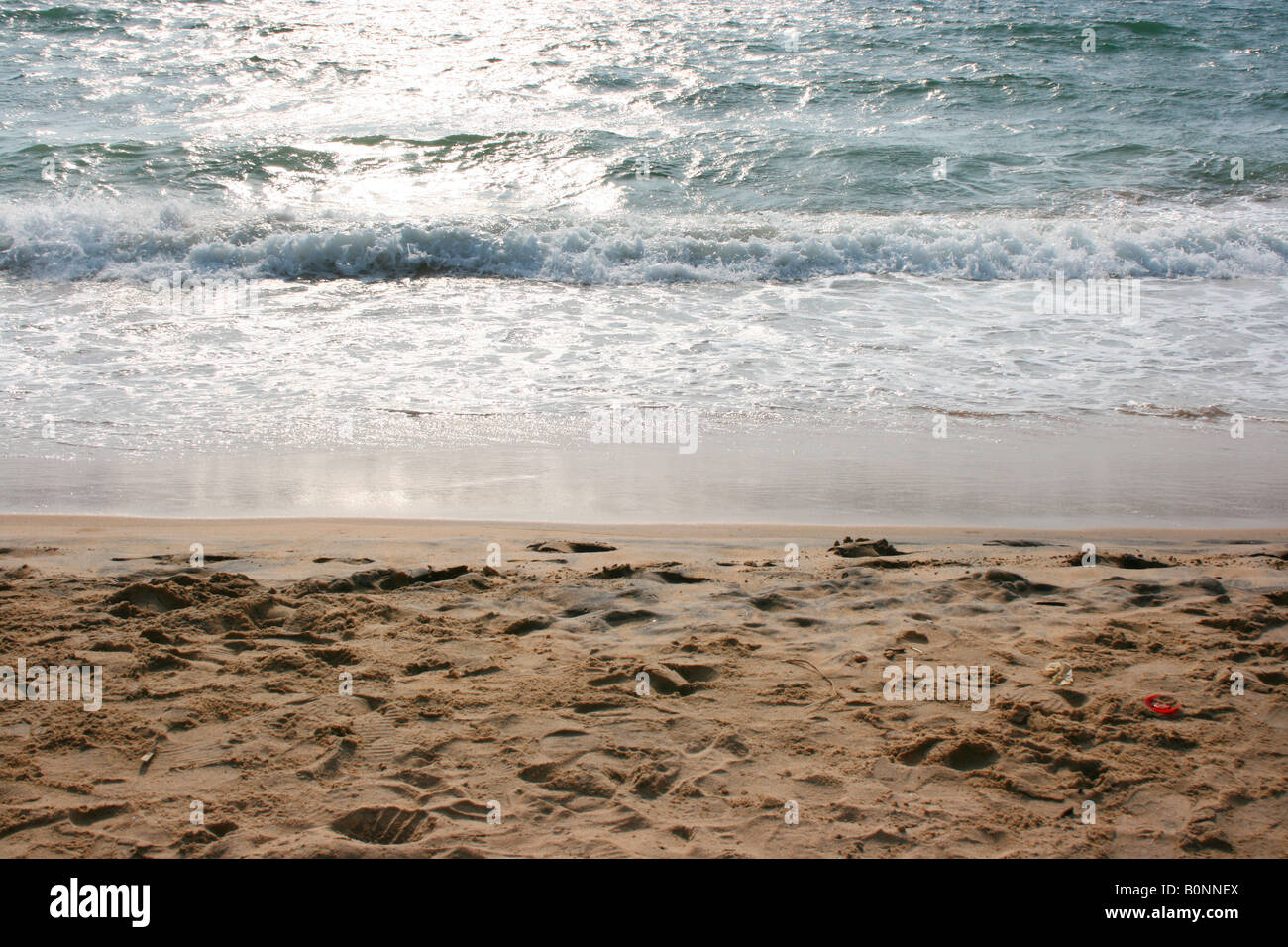 Plage de Kovalam Banque D'Images